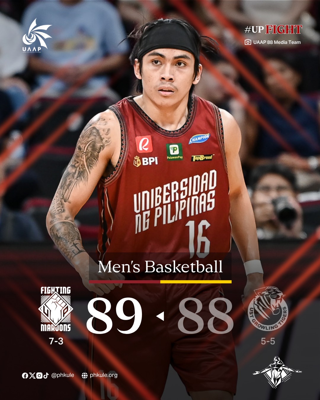 Philippine - The UP Fighting Maroons claw their way back to victory ...