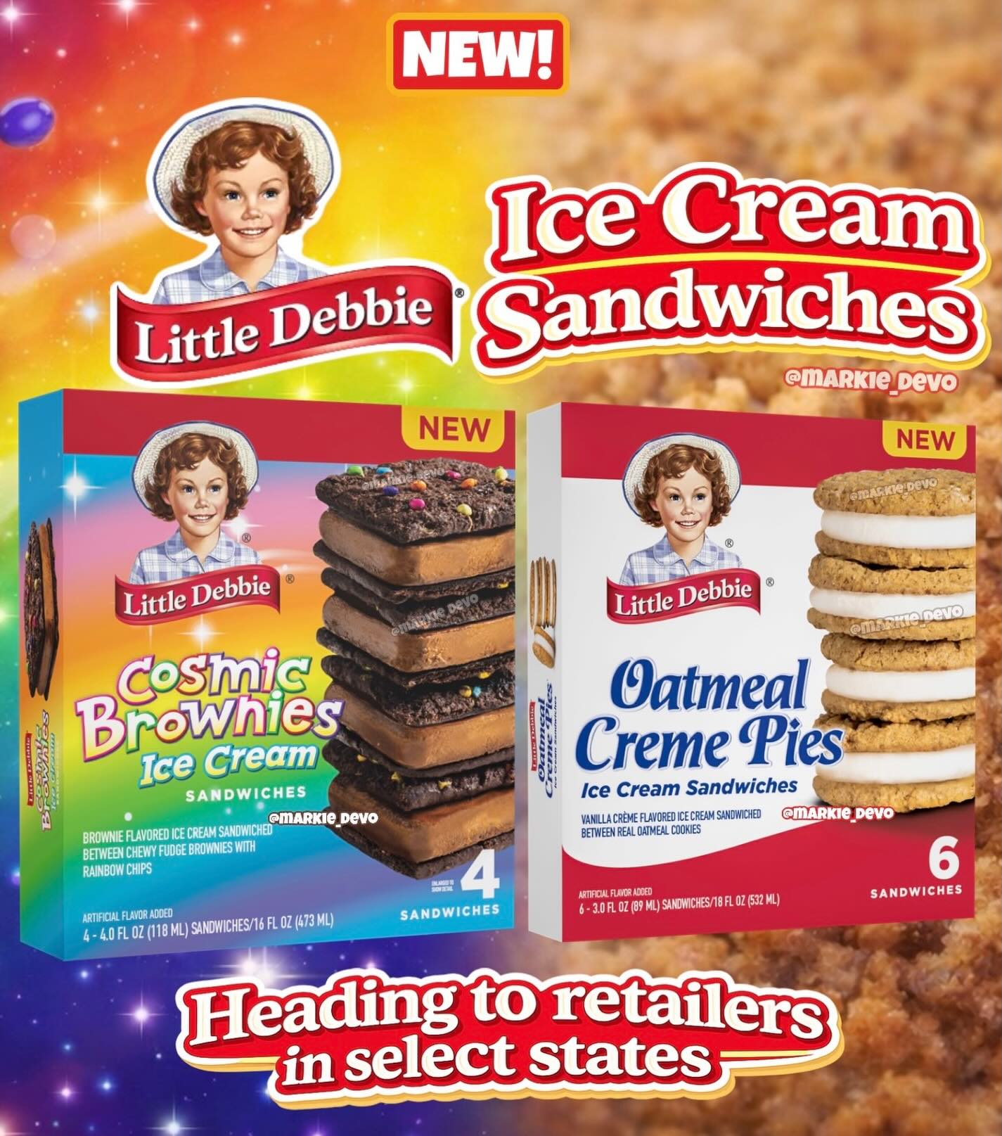 Markie_devo - OH EM DEBBIE!🥵 Hudsonville Ice Cream and Little Debbie ...