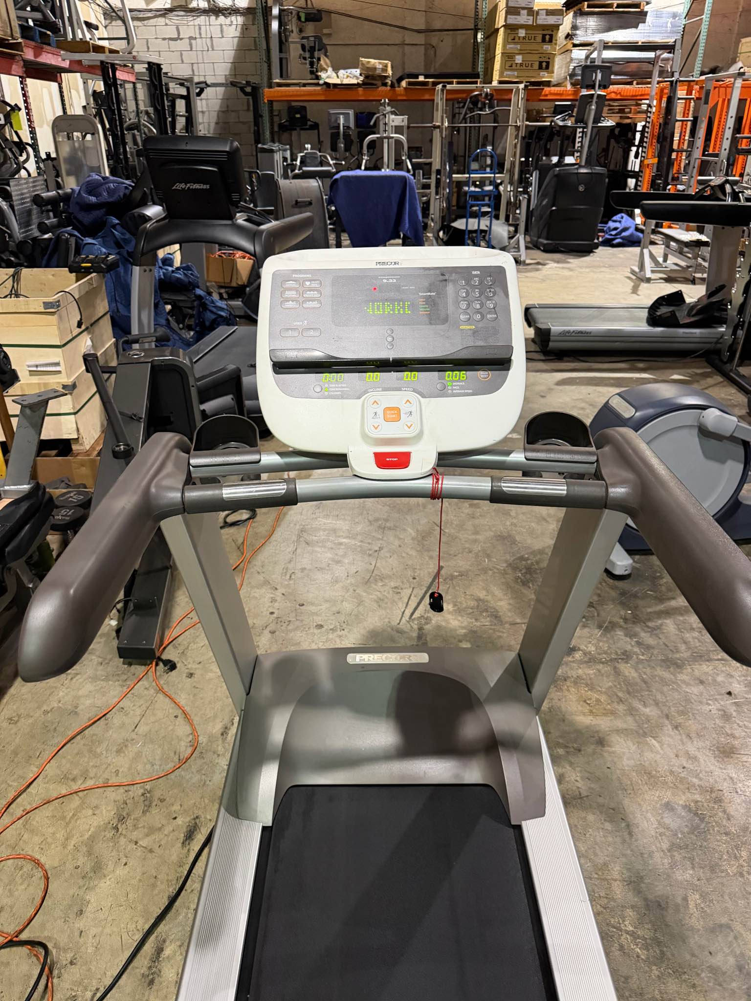 Precor 9.33 Treadmill Residential use - Treadmills - Palm Beach Gardens ...