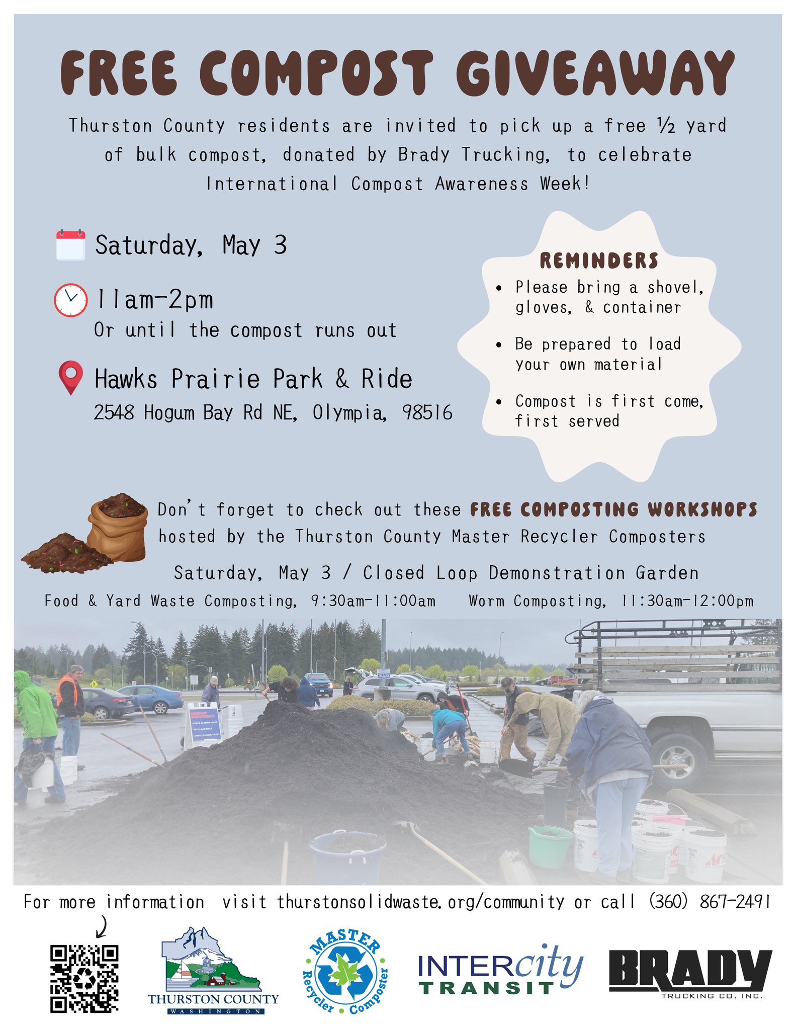 Thurston - 🌱🌍 Mark your calendars to celebrate International Compost ...