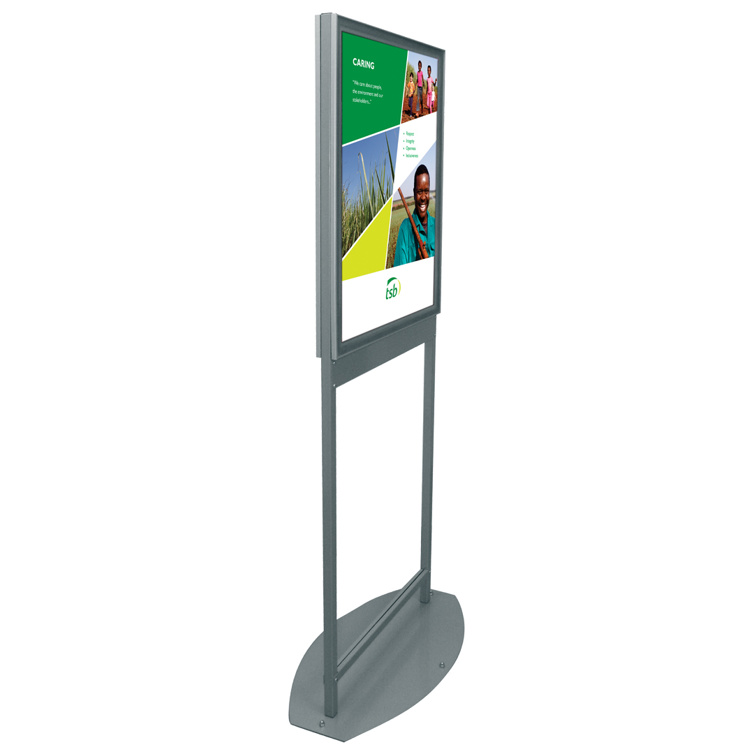 Ideal Displays - Shutter Frame 34mm comprise of a silver anodised ...