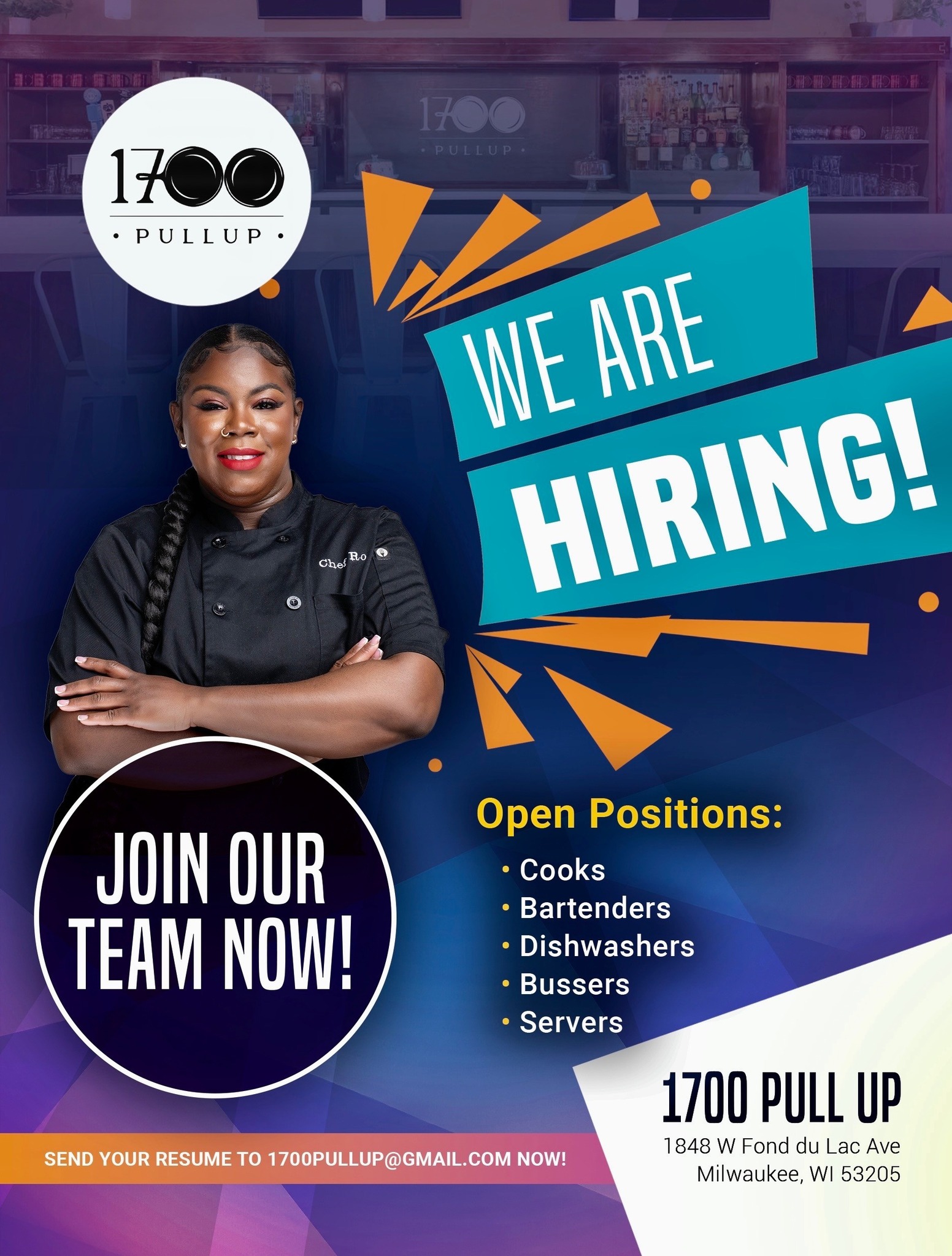 1700 Pull Up - : 🚨 WE ARE HIRING! 🚨 📢 Open Interviews –... | Facebook