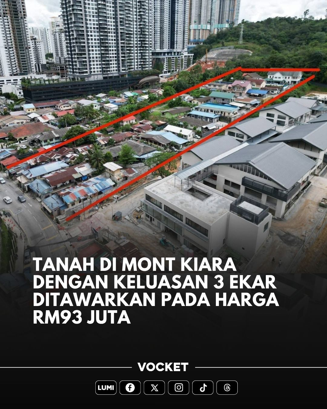 VOCKET - Tular satu siaran iklan dari seorang ejen hartanah yang sedia ...