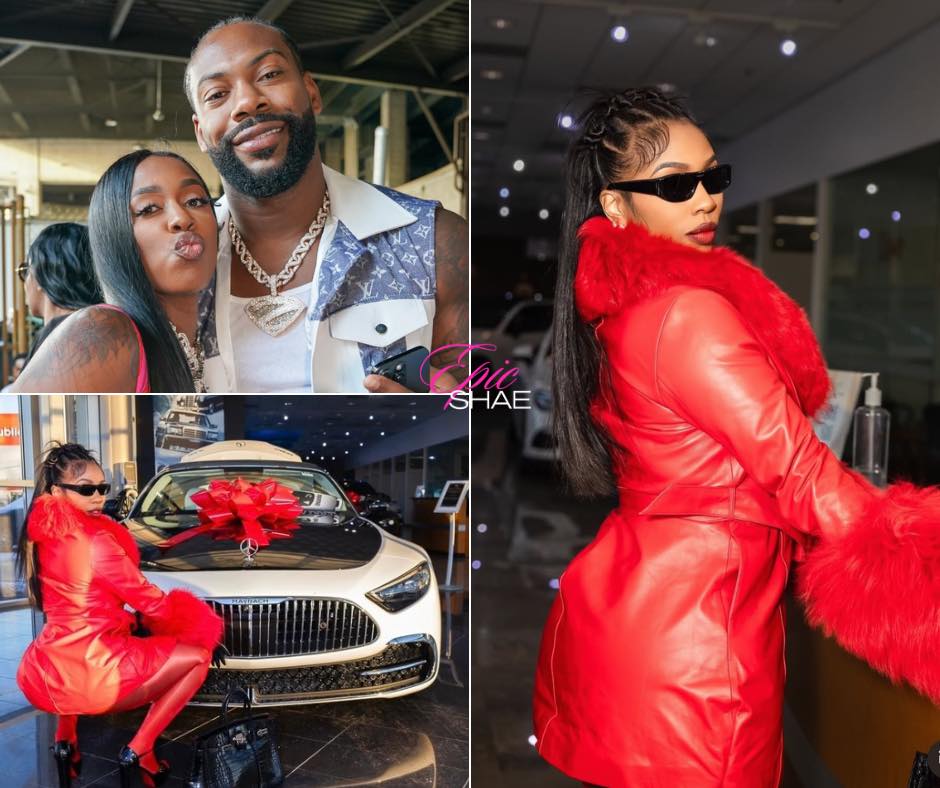 Honeyyyy… the silence was loud and the Maybach said EVERYTHING. So