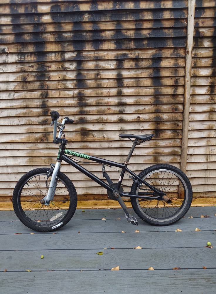 Refurbished 07 Hoffman Loyalty BMX rides well on ramps