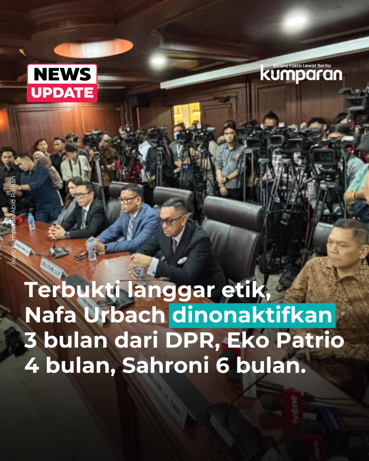 kumparan - Mahkamah Kehormatan Dewan (MKD) DPR telah... | Facebook