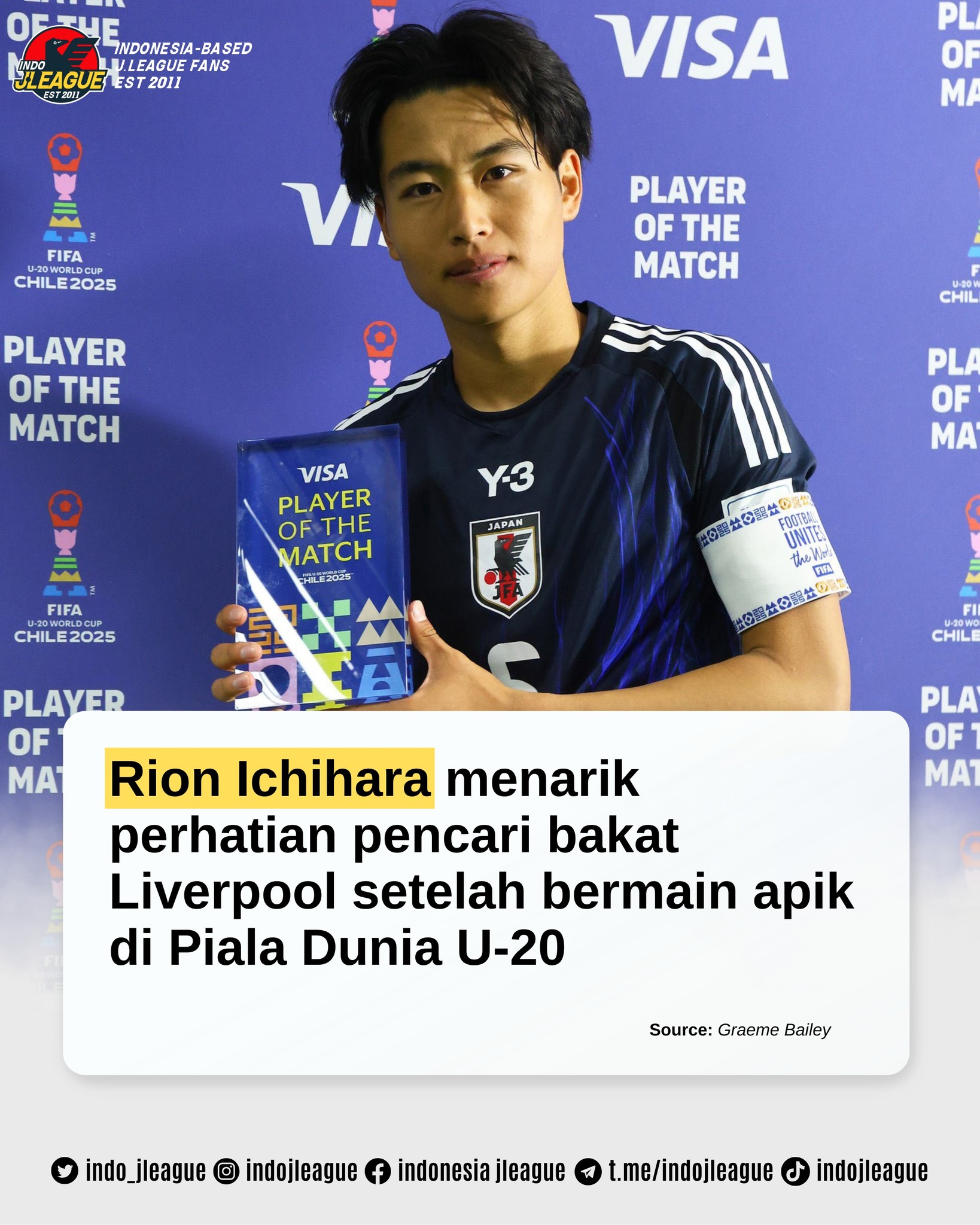Indonesia - RION ICHIHARA DILIRIK LIVERPOOL 👀 Kapten Young Samurai ...
