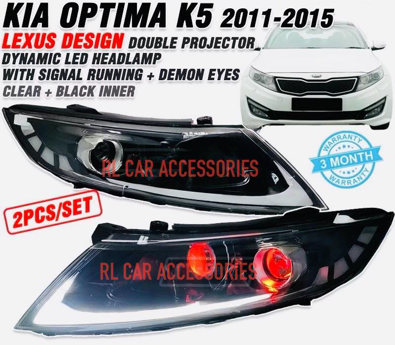 Kia Optima LED Kepler LED Headlight Package 2007 2008 2009 2010