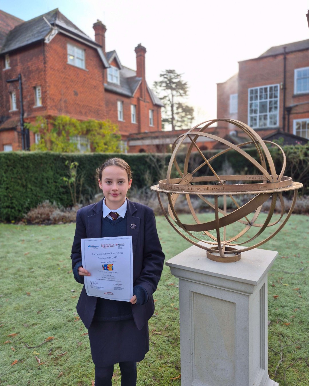 St - We are delighted to share that Amy has won the annual European Day ...