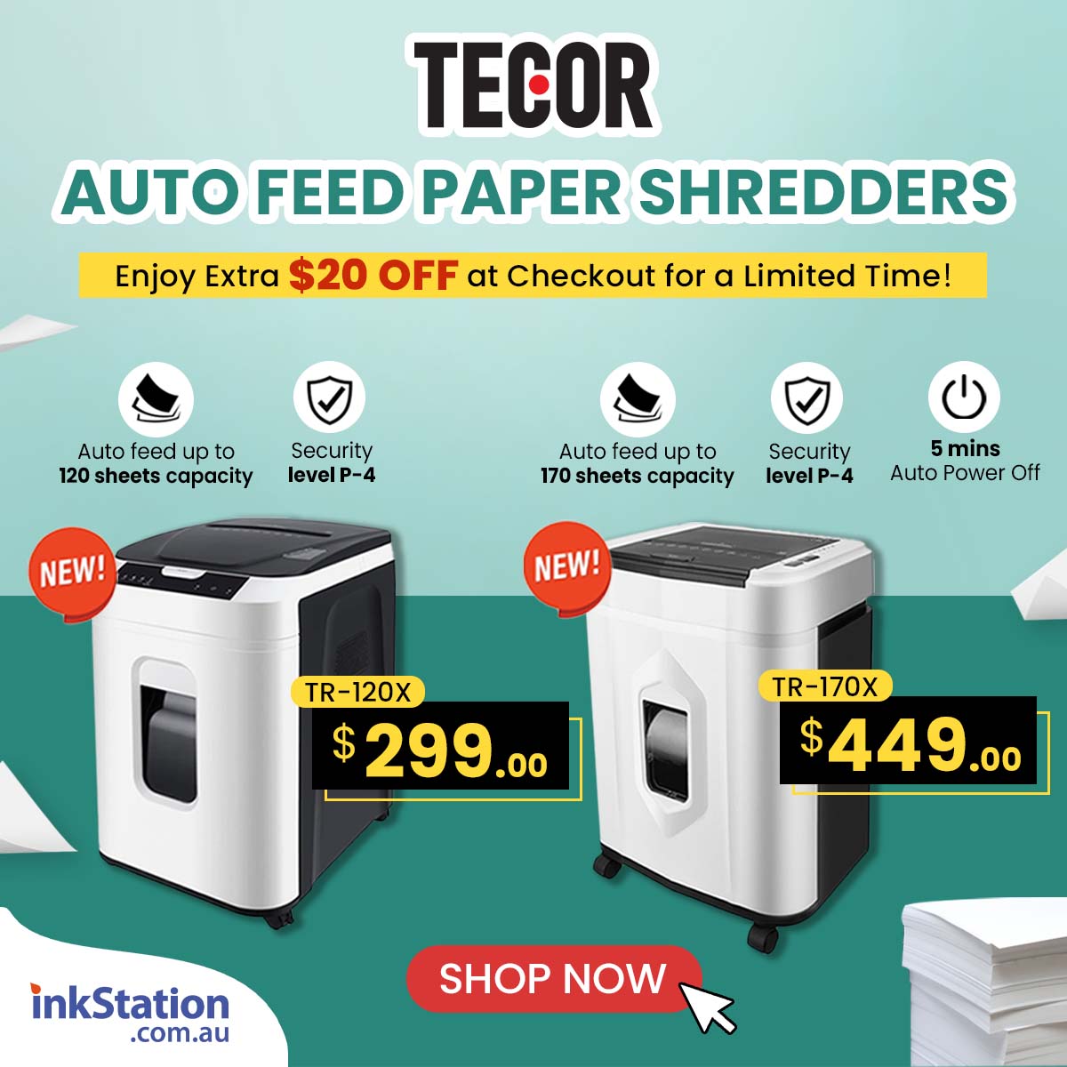 Ink - Secure your documents the smart way 🔒📄 Meet the TECOR AutoFeed ...