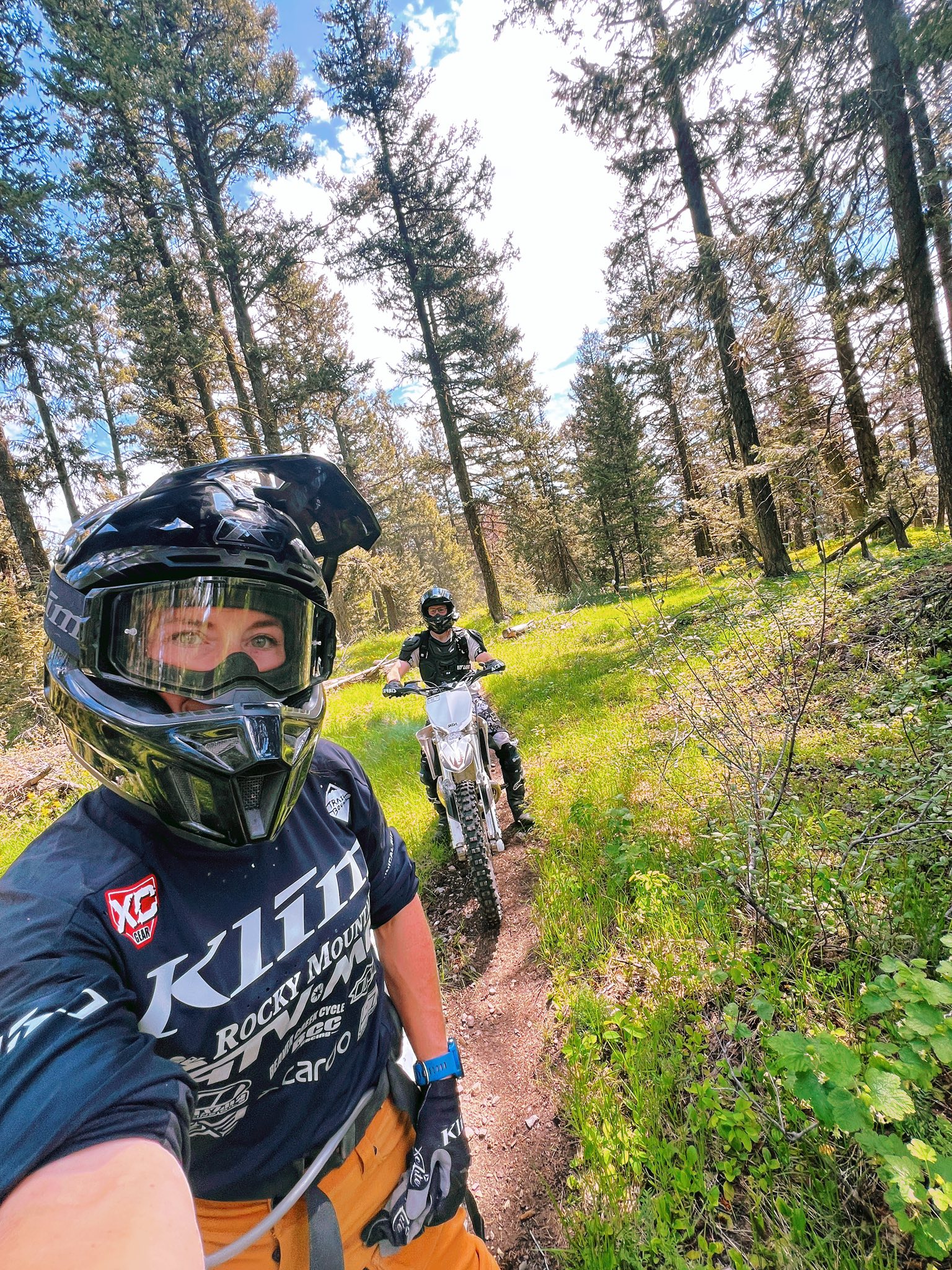 Megan - Got to ride with my brother for the first time in a very long ...