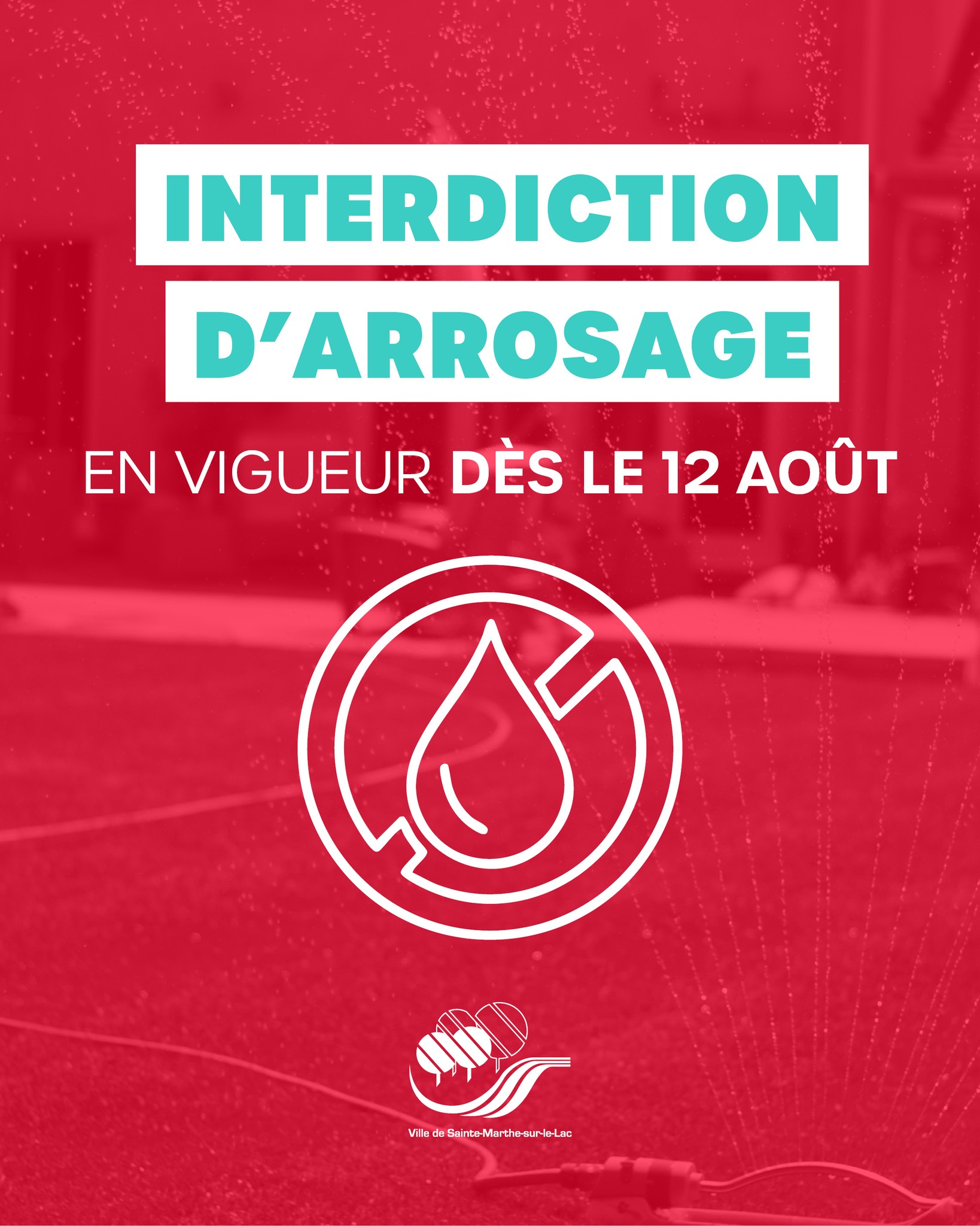 [Interdiction... - Ville de Sainte Marthe sur le Lac | Facebook