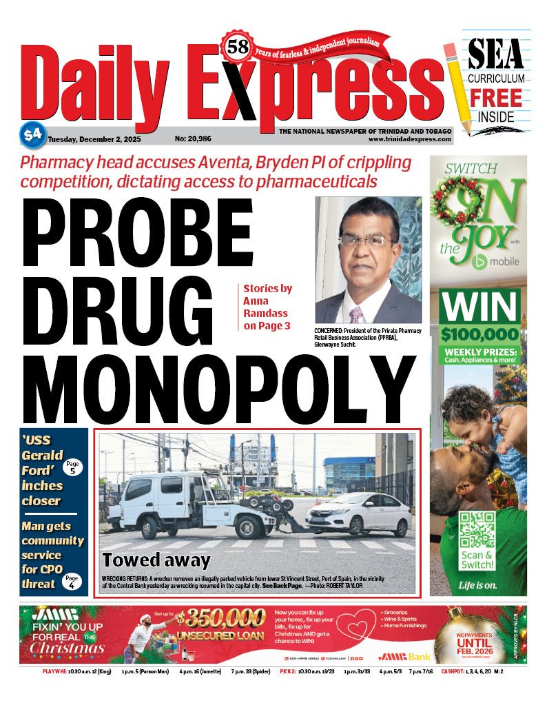 Trinidad Express Newspapers... - Trinidad Express Newspapers
