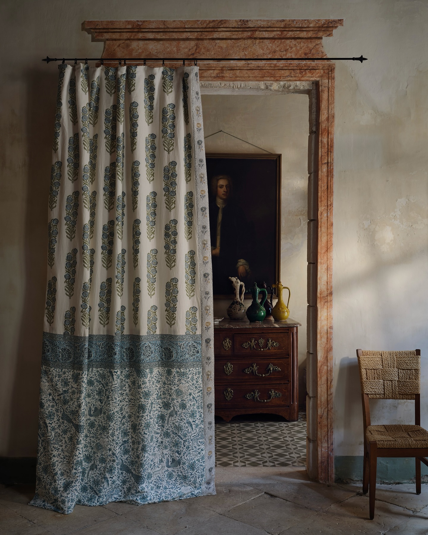 Zoffany Fabrics and Wallpapers - Based on a delicate chinoiserie panel ...