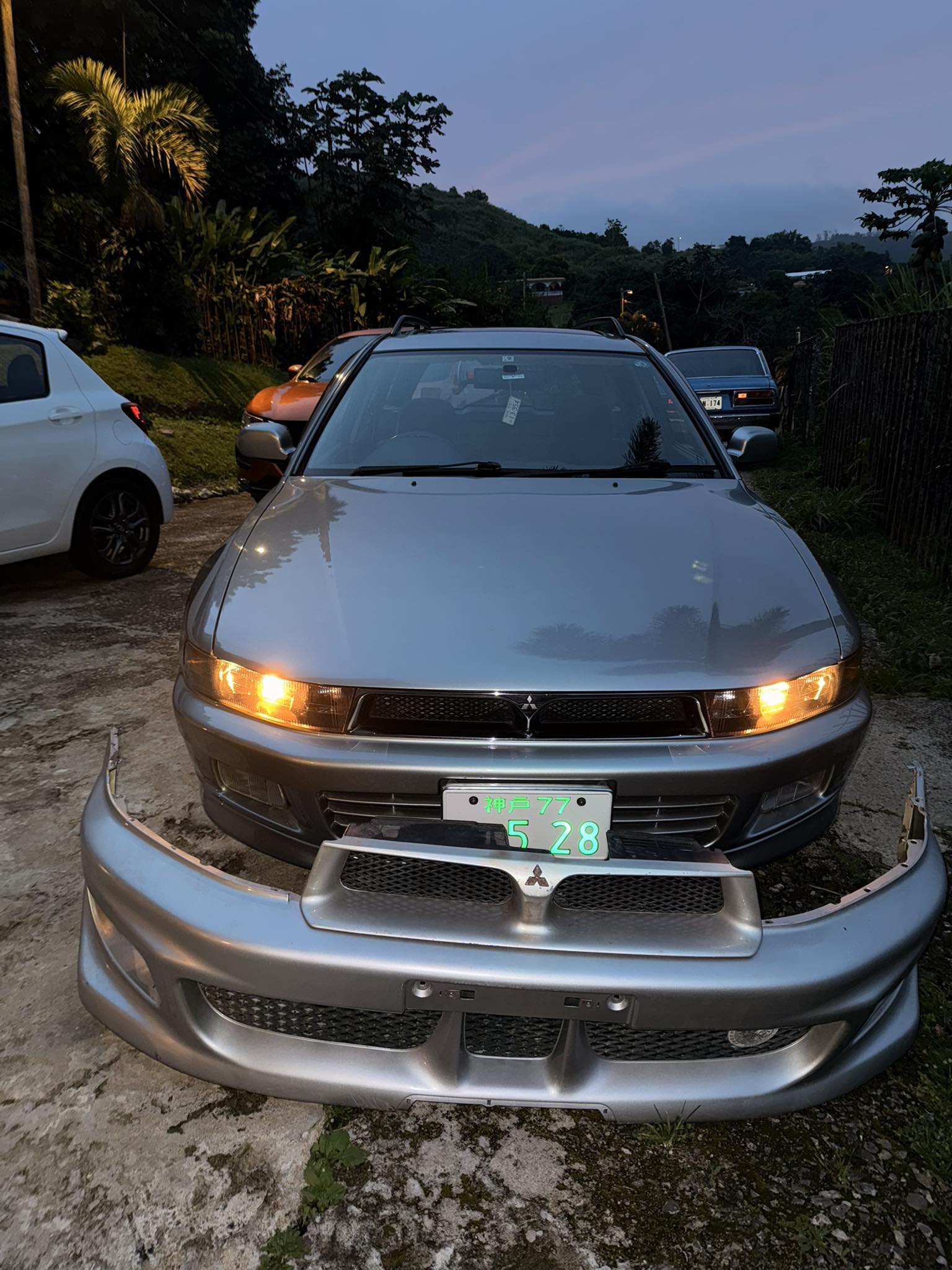 Galant/Legnum VR4 bumper and grill for sale