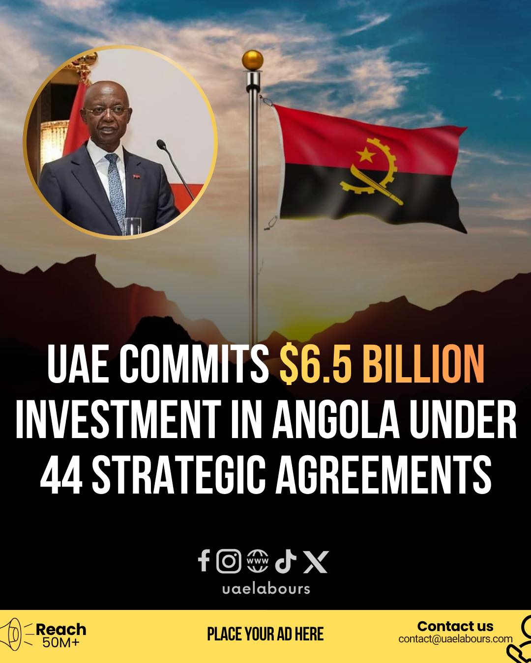 UAE Labours - The UAE is set to invest $6.5 billion in... | Facebook