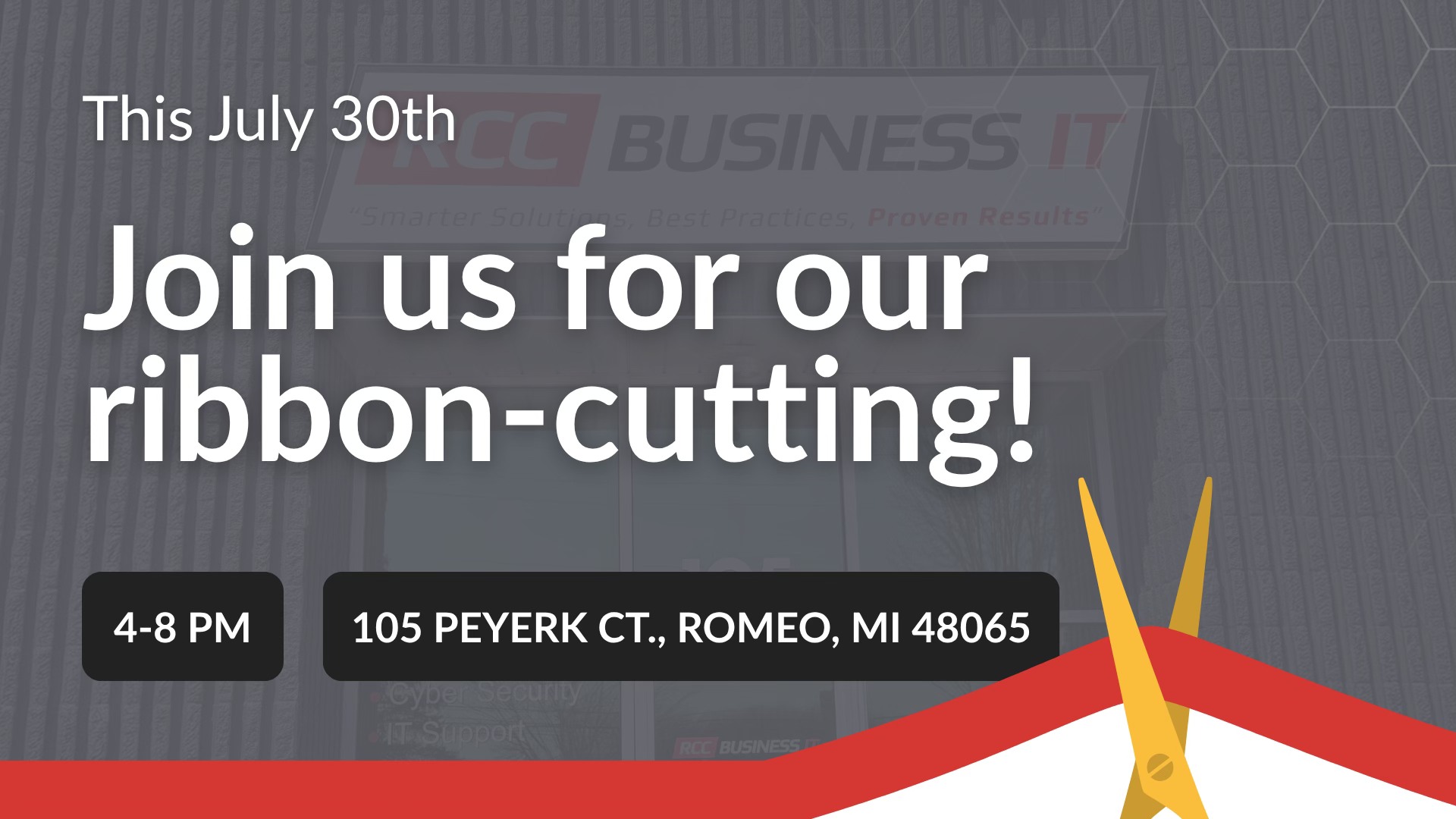 RCC Business IT Ribbon Cutting and Grand Opening