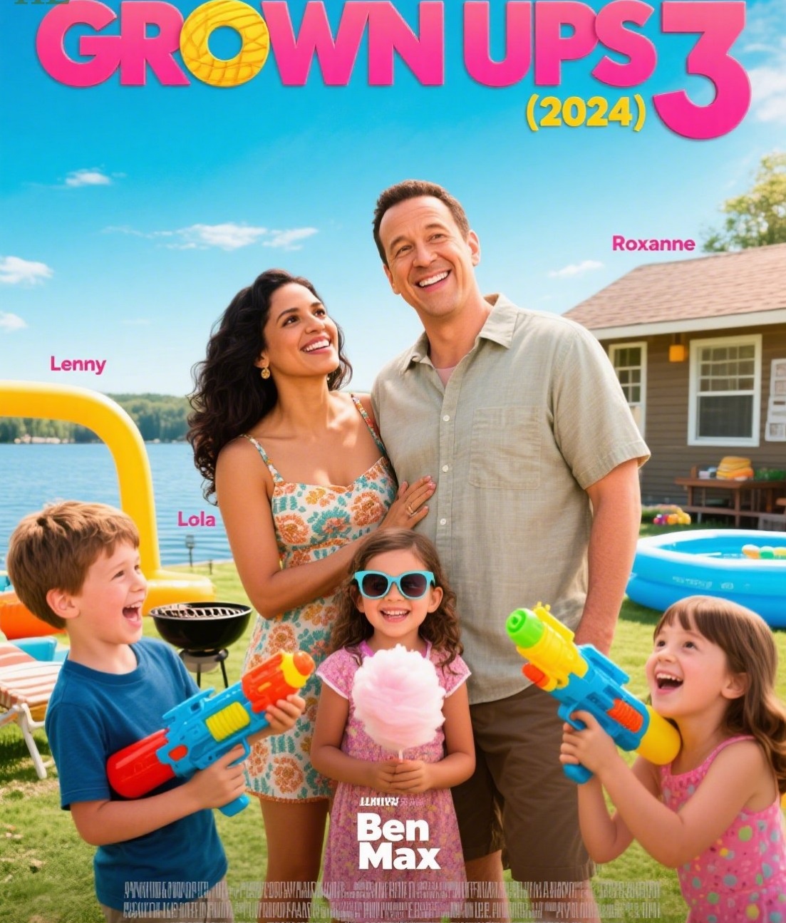 🎬 *Grown Ups 3* (2025) – The Fun Never Ends! 🎉😆 The gang is