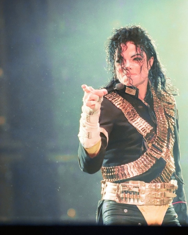 📸 Michael Jackson e Greg Williams, Live Dangerous World Tour