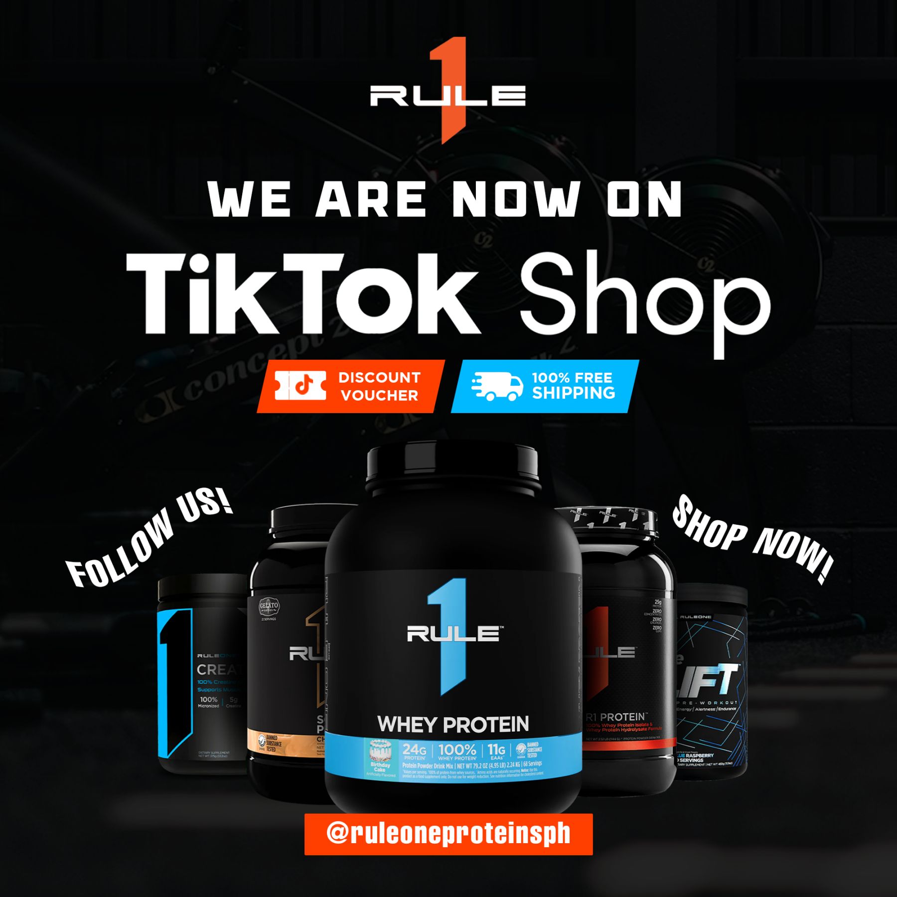 💪 RULE ONE ON TIKTOK SHOP! Get... - RULE ONE Philippines | Facebook