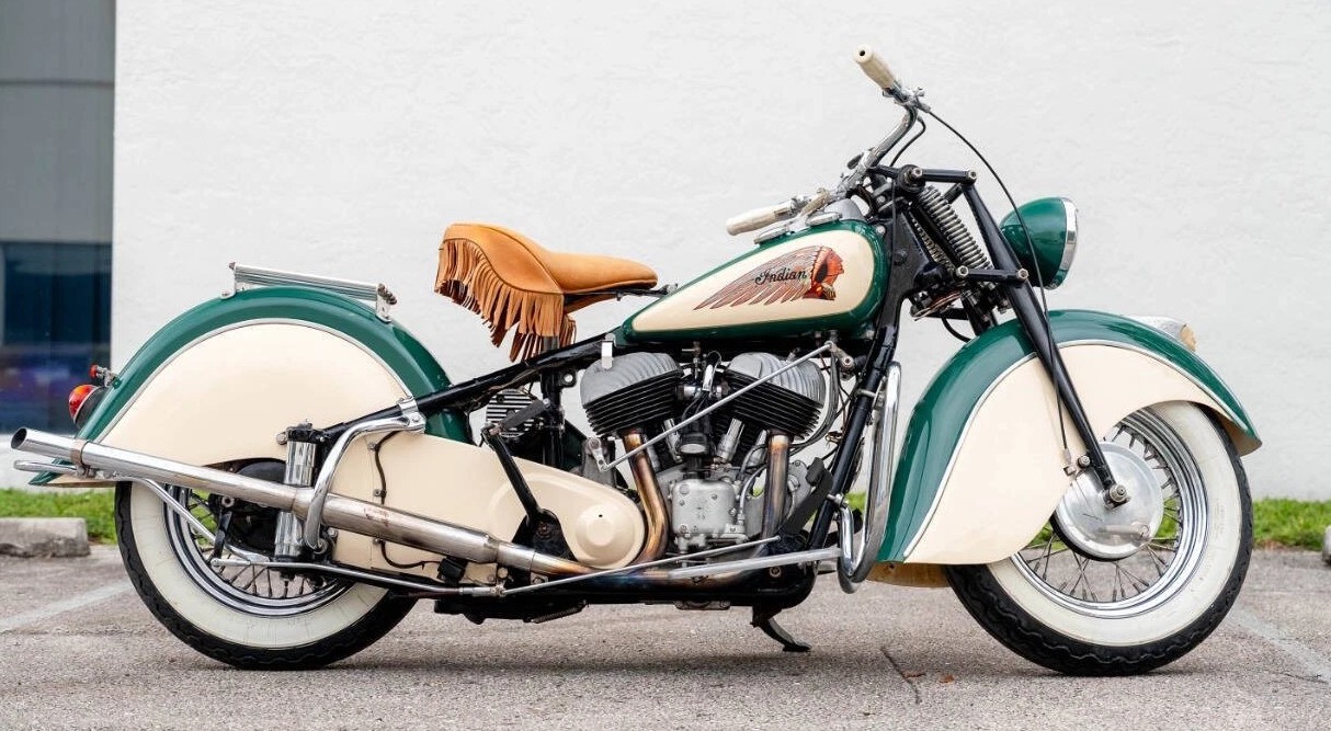 tbt to a beautiful 1947 Indian Chief?