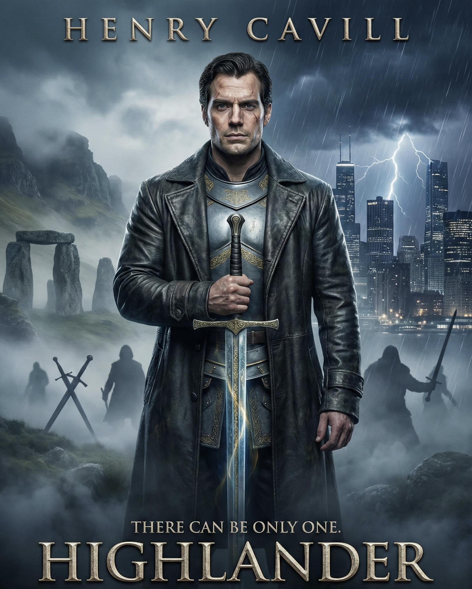 The Witcher - Henry Cavill is stepping into legend. ⚔️ In Highlander ...