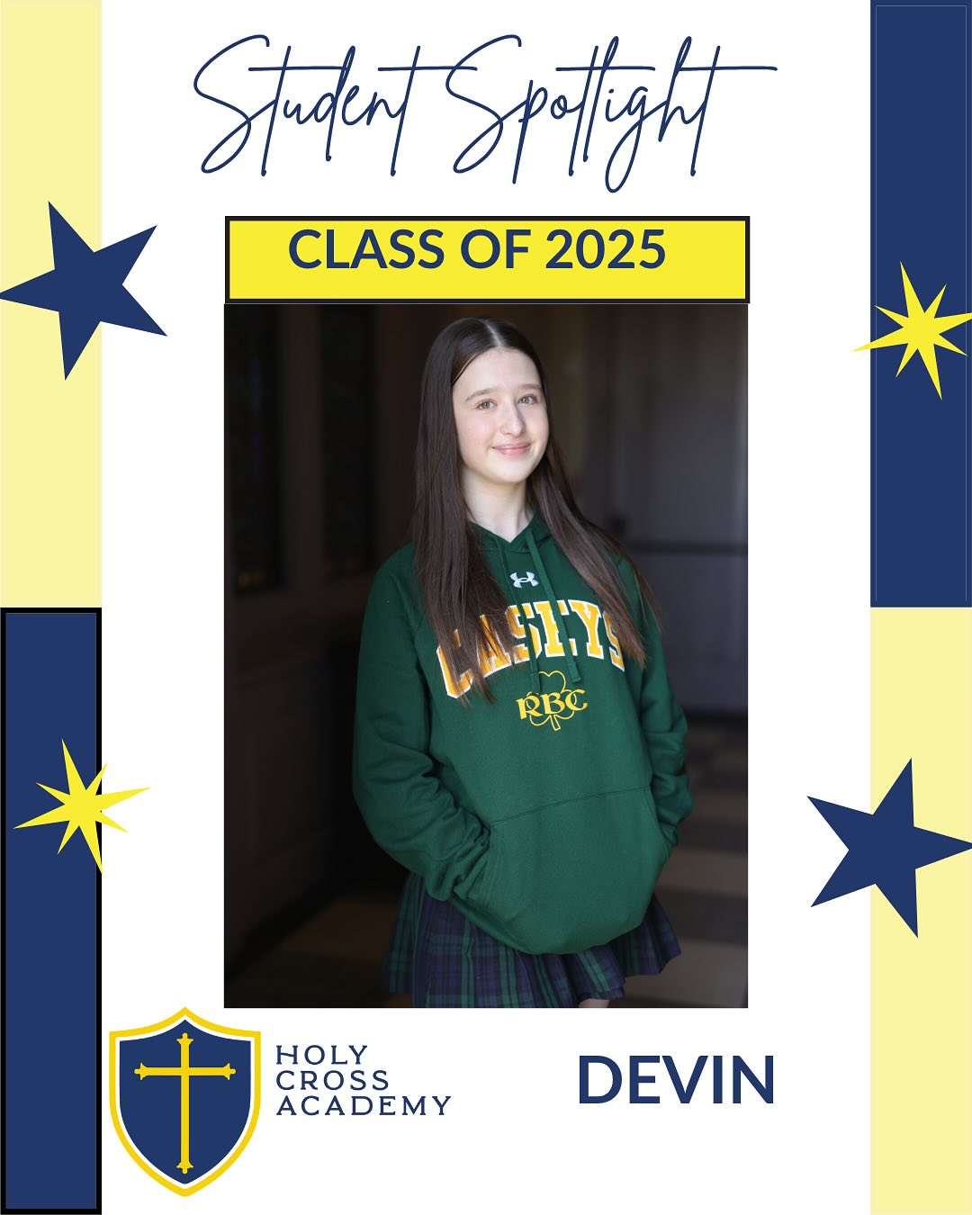 Class of 2025 Our 8th grade... - Holy Cross Academy Rumson | Facebook