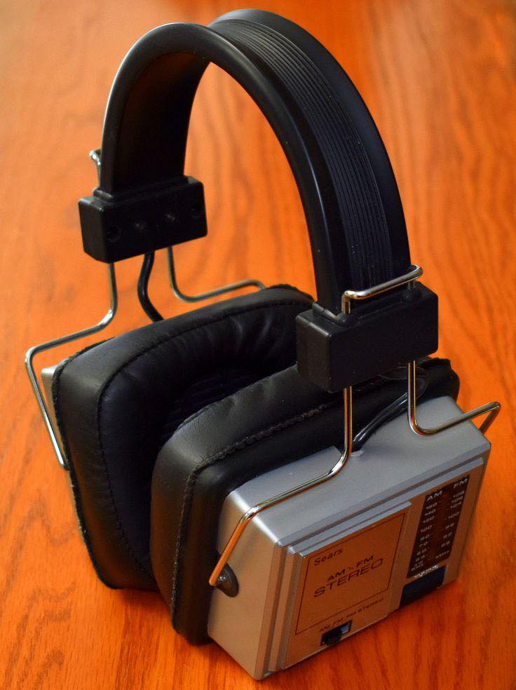 Vintage Sears AM-FM Stereo Headphone (1970s)