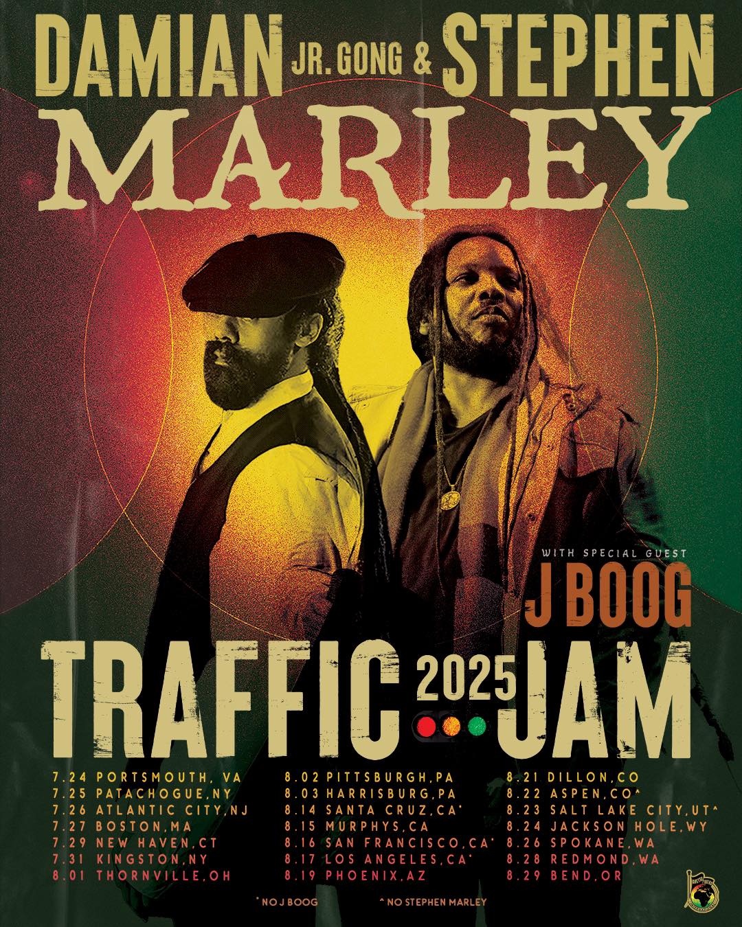 DAMIAN ‚JR GONG' MARLEY & STEPHEN MARLEY - JAH ARMY @ Closer To