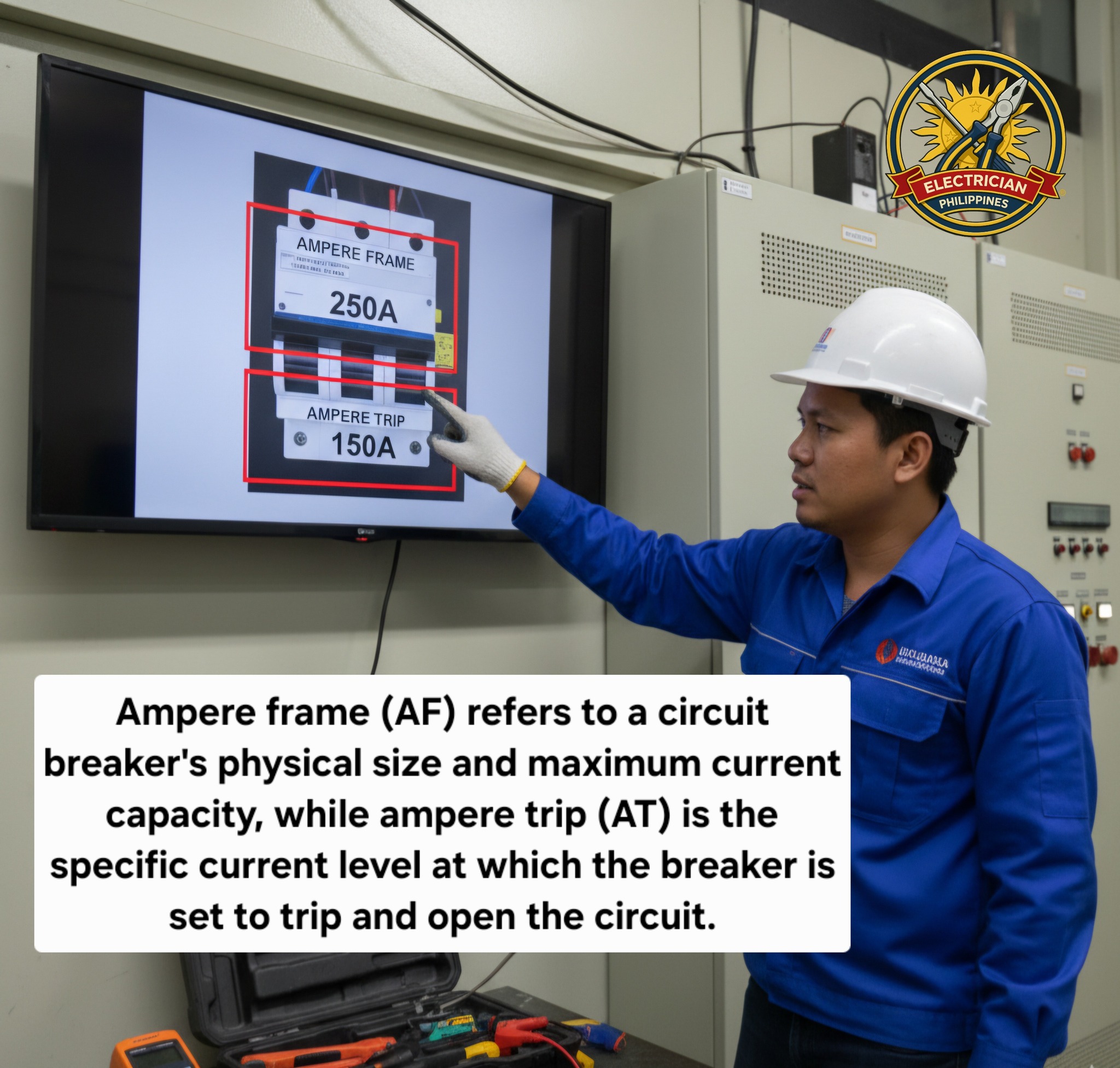 Electrician - Ampere frame (AF) refers to a circuit breaker's physical ...