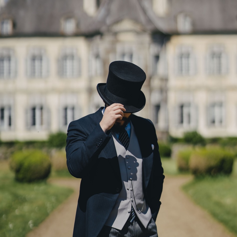 Chapeau Melon Marron Jaxon & James - Laine Feutrée Anglaise Traditionnelle, Style British Authentique