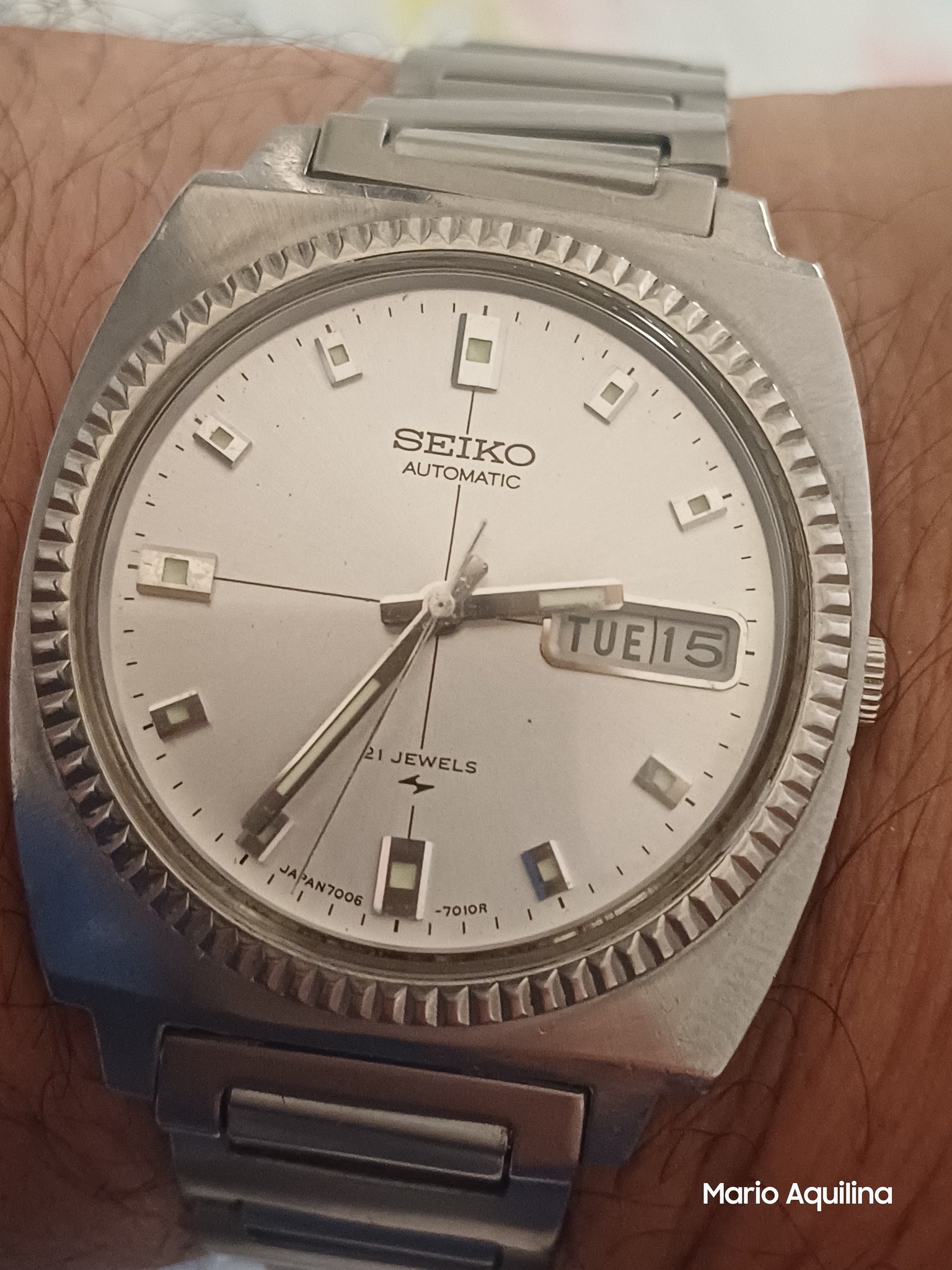 7006-7012 1971 original bracelet EJ SEIKO АЛОМАТС 向 MON MON|5 5