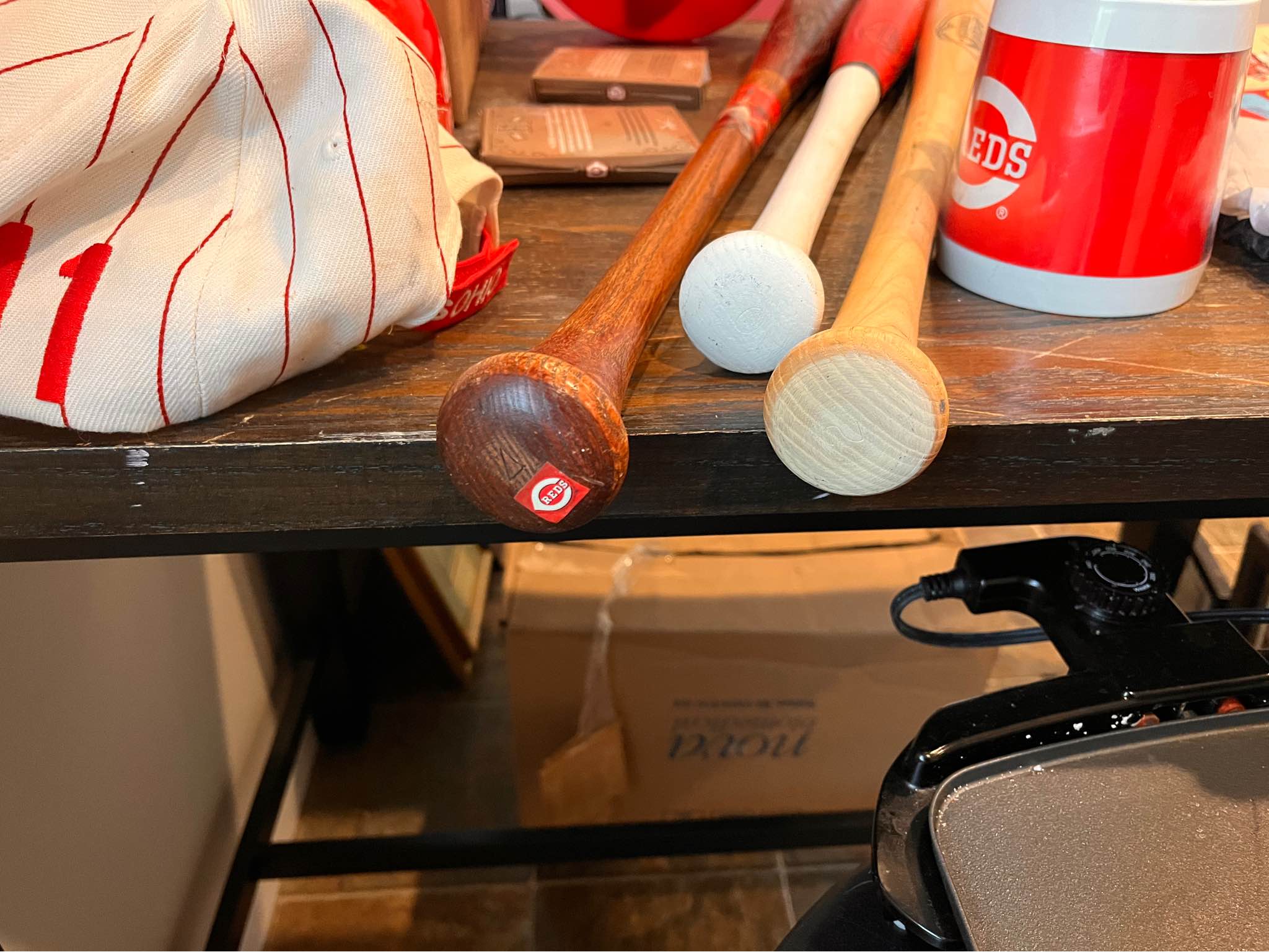 Cincinnati Reds Collectible Lot – Signed Items, Bats, and Memorabilia ...
