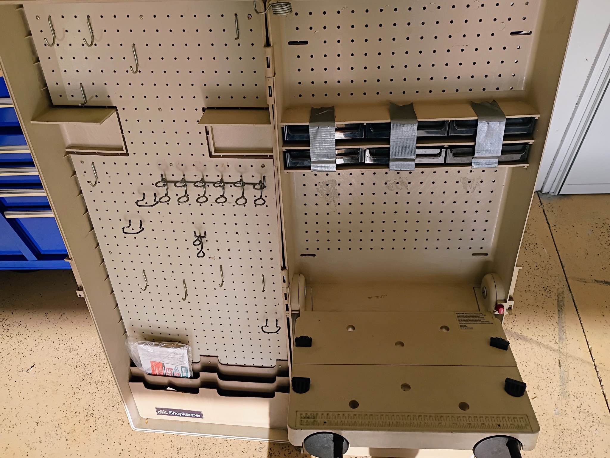 Shopkeeper Tool Storage with Workbench - Tool Boxes, Belts & Storage ...