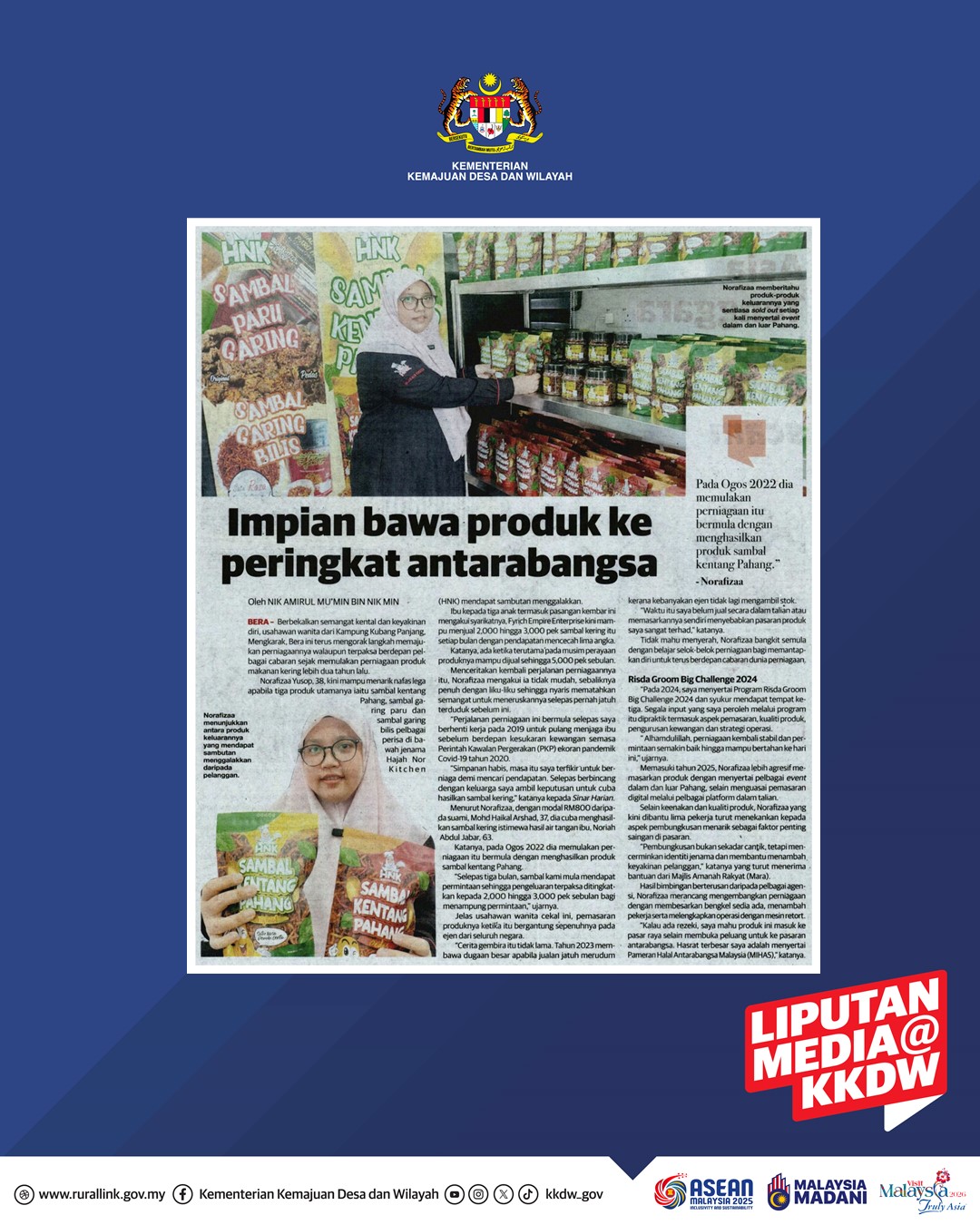 Bahagian Pembangunan Usahawan RISDA | Kuala Lumpur