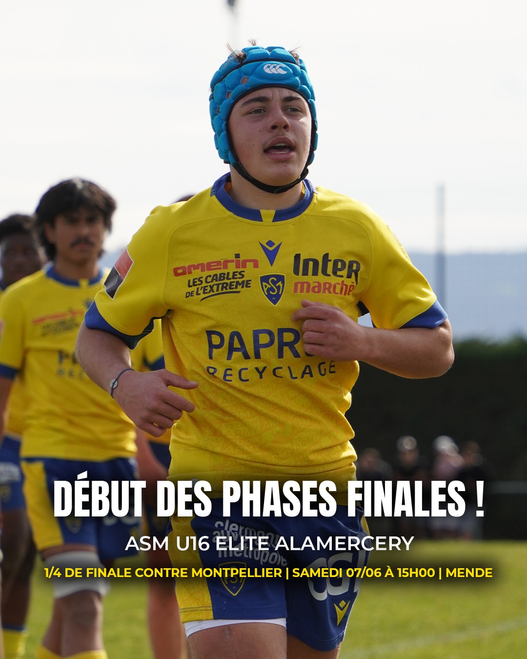 ASM - 𝗟𝗲 𝗾𝘂𝗮𝗿𝘁 𝗘𝗹𝗶𝘁𝗲 𝗔𝗹𝗮𝗺𝗲𝗿𝗰𝗲𝗿𝘆 𝗮̀ 𝗠𝗲𝗻𝗱𝗲 ! 🟡🔵 Les Alamercery de l'ASM ...
