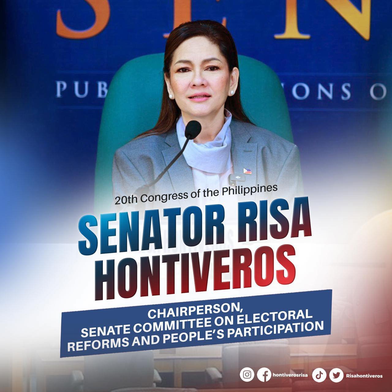 LOOK: Sen. Risa Hontiveros is... - NewsWatch Plus Philippines | Facebook