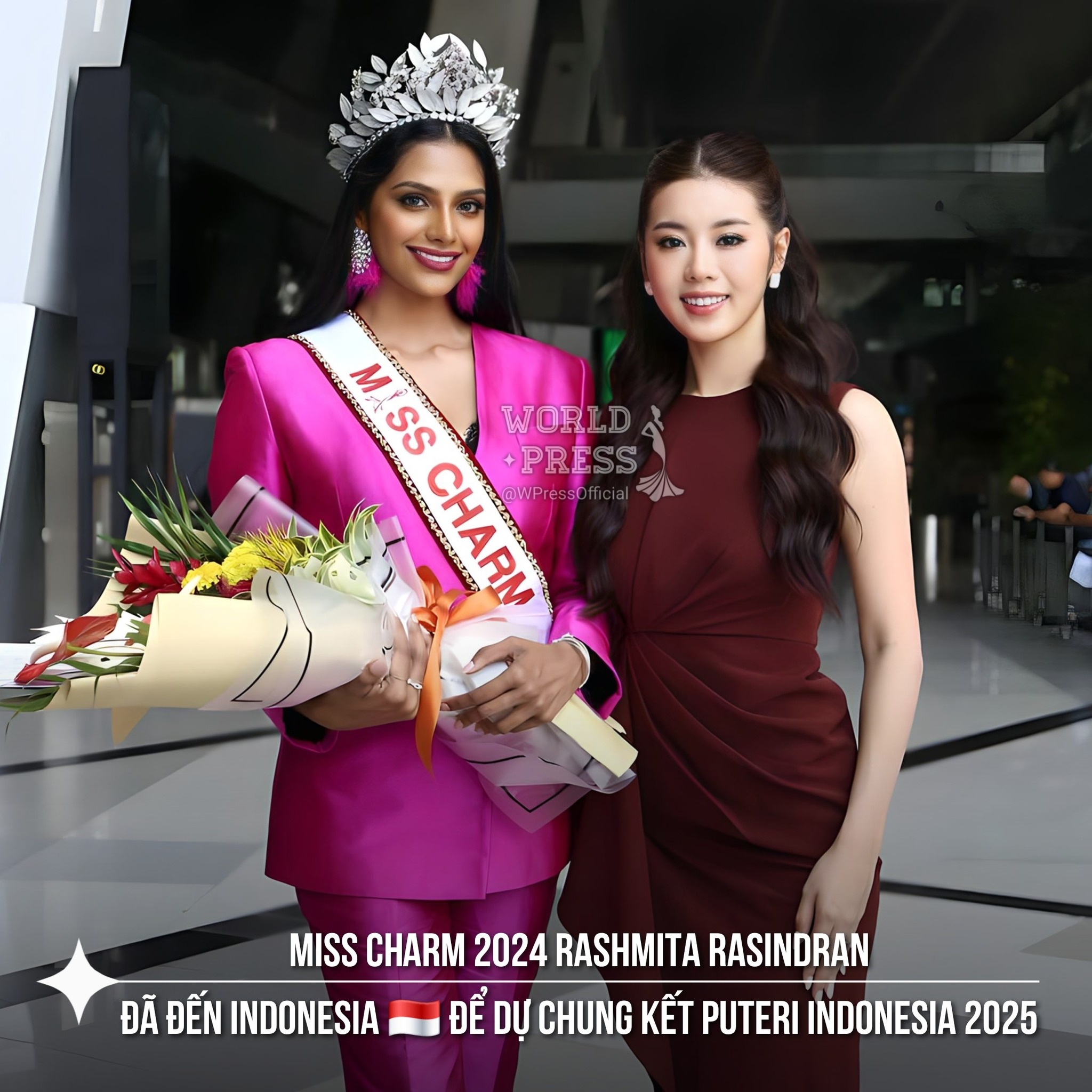 World - PUTERI INDONESIA 2025 👑 Đương kim Hoa Hậu Rashmita Rasindran ...