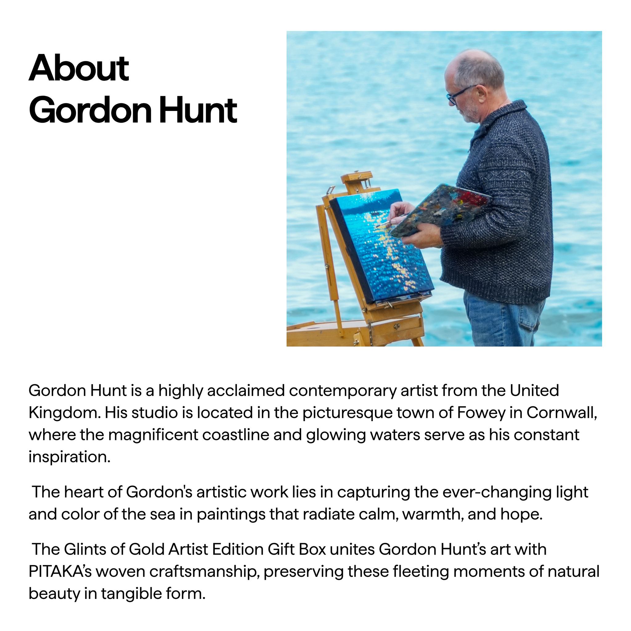 PITAKA × Gordon Hunt | The Glints of Gold Artist Edition Gift Box 