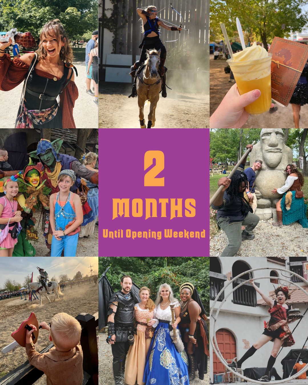 Ohio - Just two months until our castle gates open for the 2025 Ohio ...