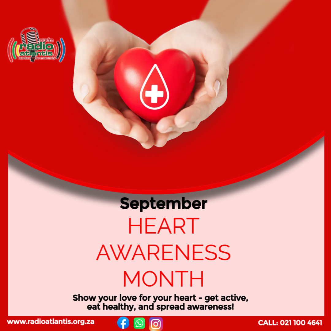 ️🫀 September is Heart Awareness... - Radio Atlantis 107.9FM | Facebook