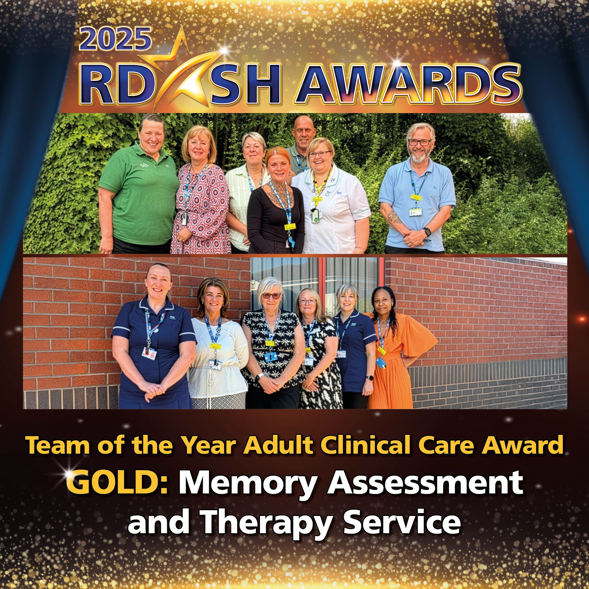 RDaSH NHS - And our ‘Gold’ award goes to the Memory... | Facebook