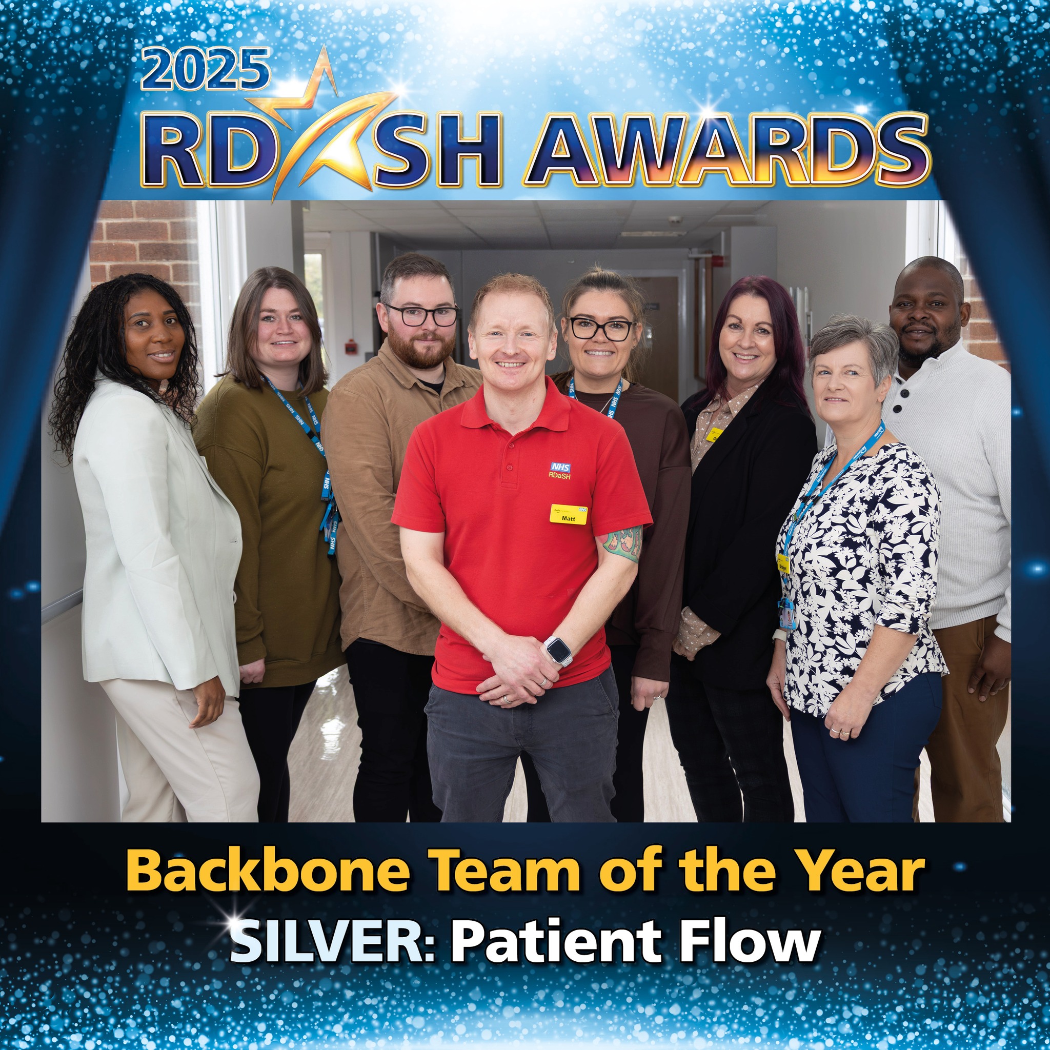 RDaSH NHS - Our Backbone Team of the Year ‘Silver’ award... | Facebook
