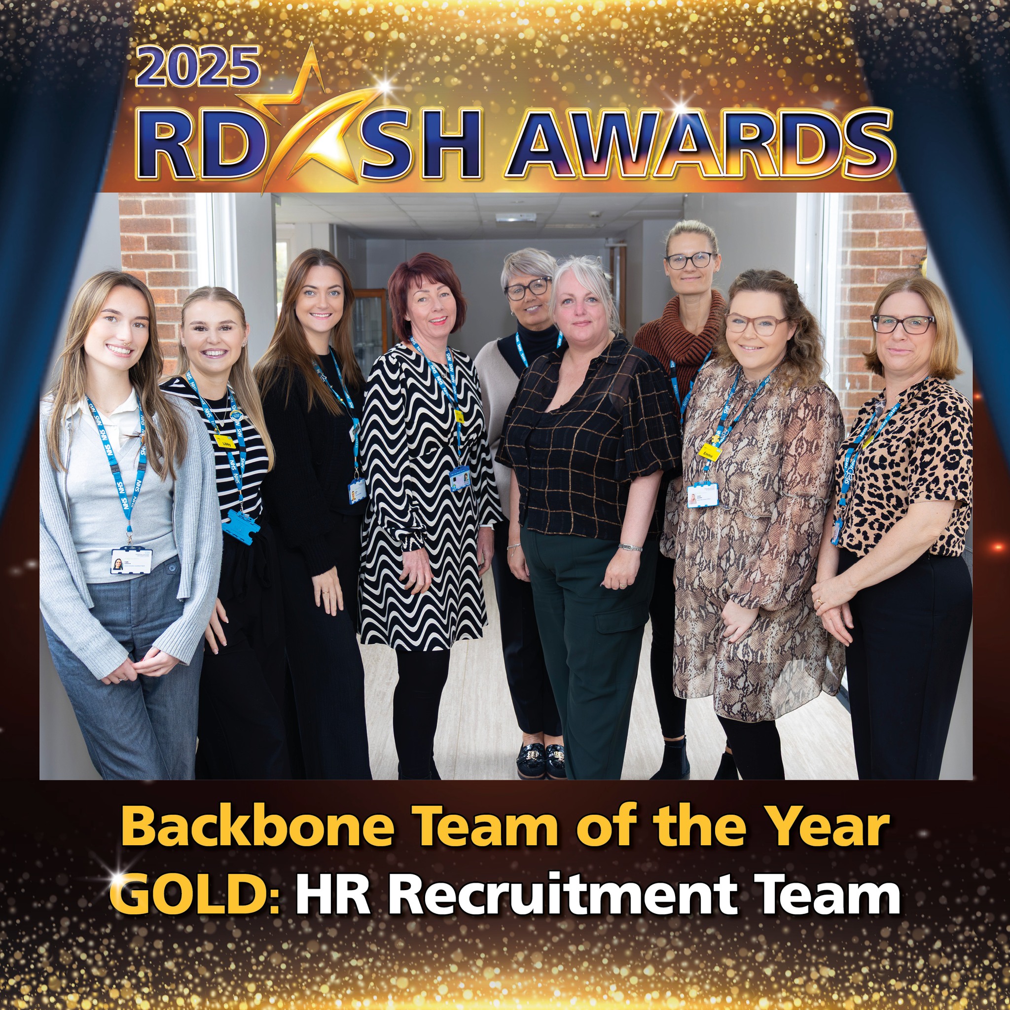 RDaSH NHS - Scooping the ‘Gold’ for Backbone Team of the... | Facebook