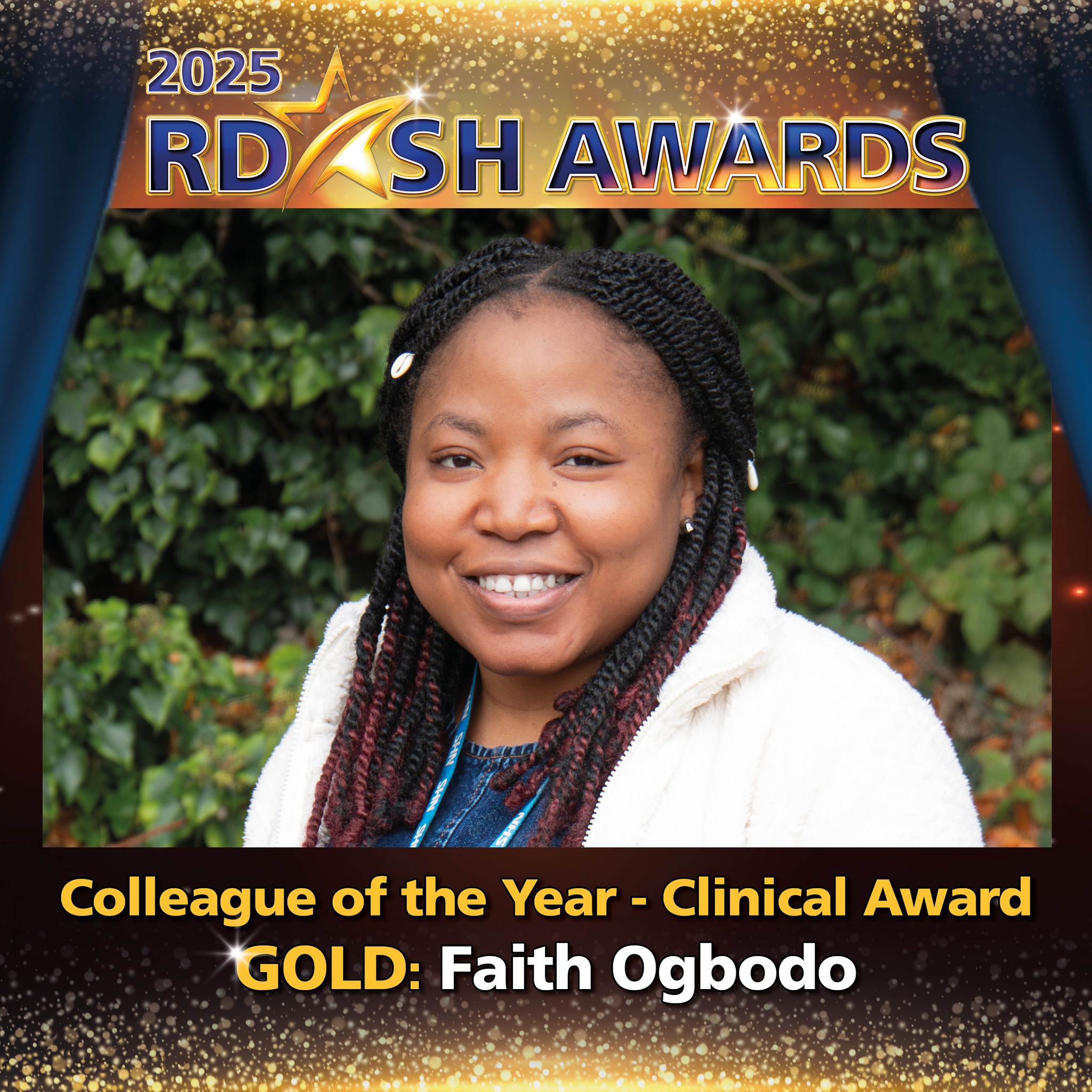 RDaSH NHS - Scooping the ‘Gold’ for Colleague of the Year... | Facebook