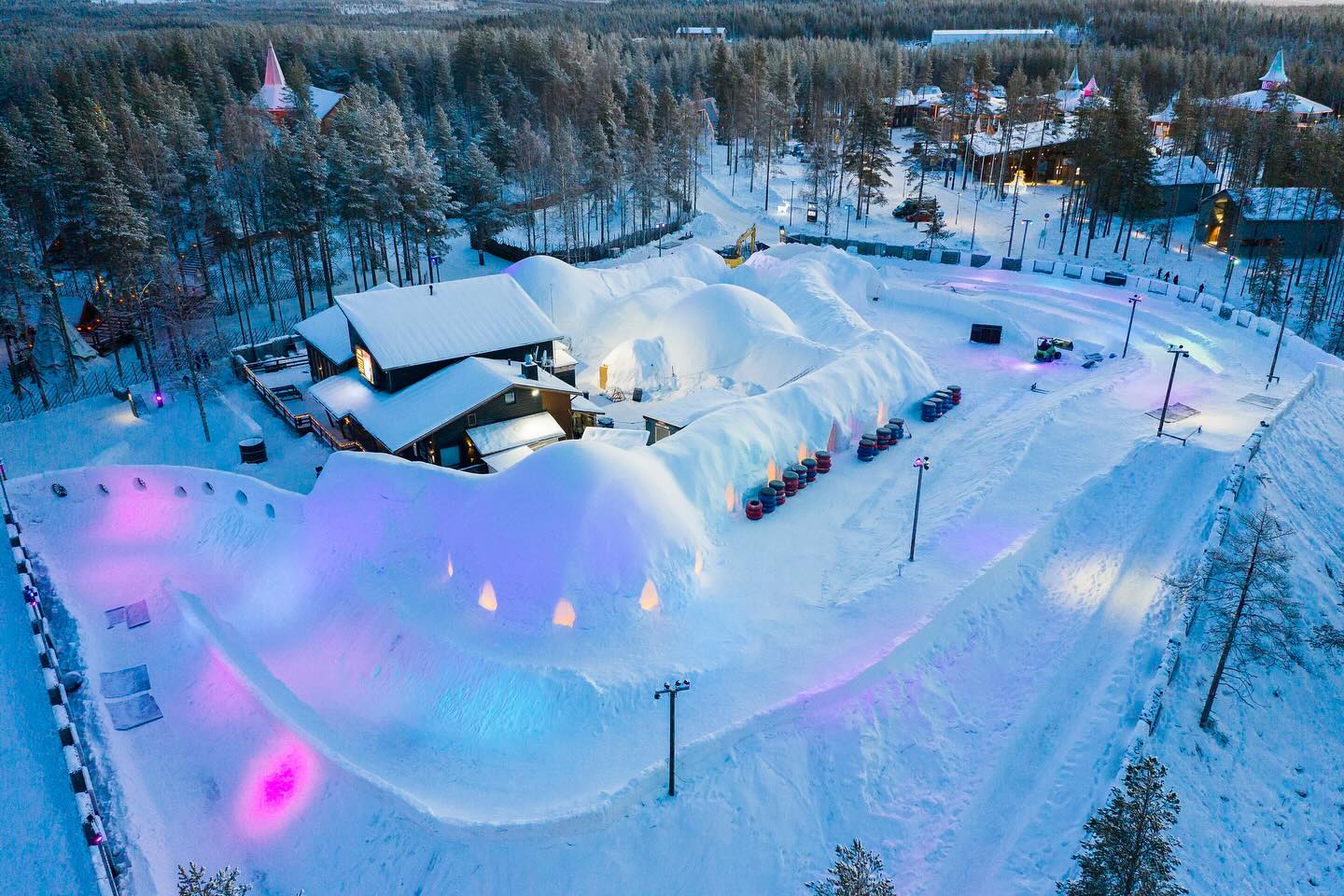 Snowman World, the merriest winter destination in Santa Claus 
