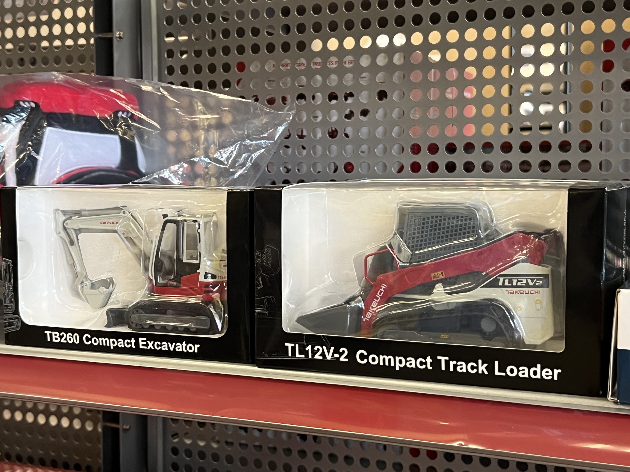 TAKEUCHI TB260 ミニカー NEW IN BOX- Japan Takeuchi TB260 Mini