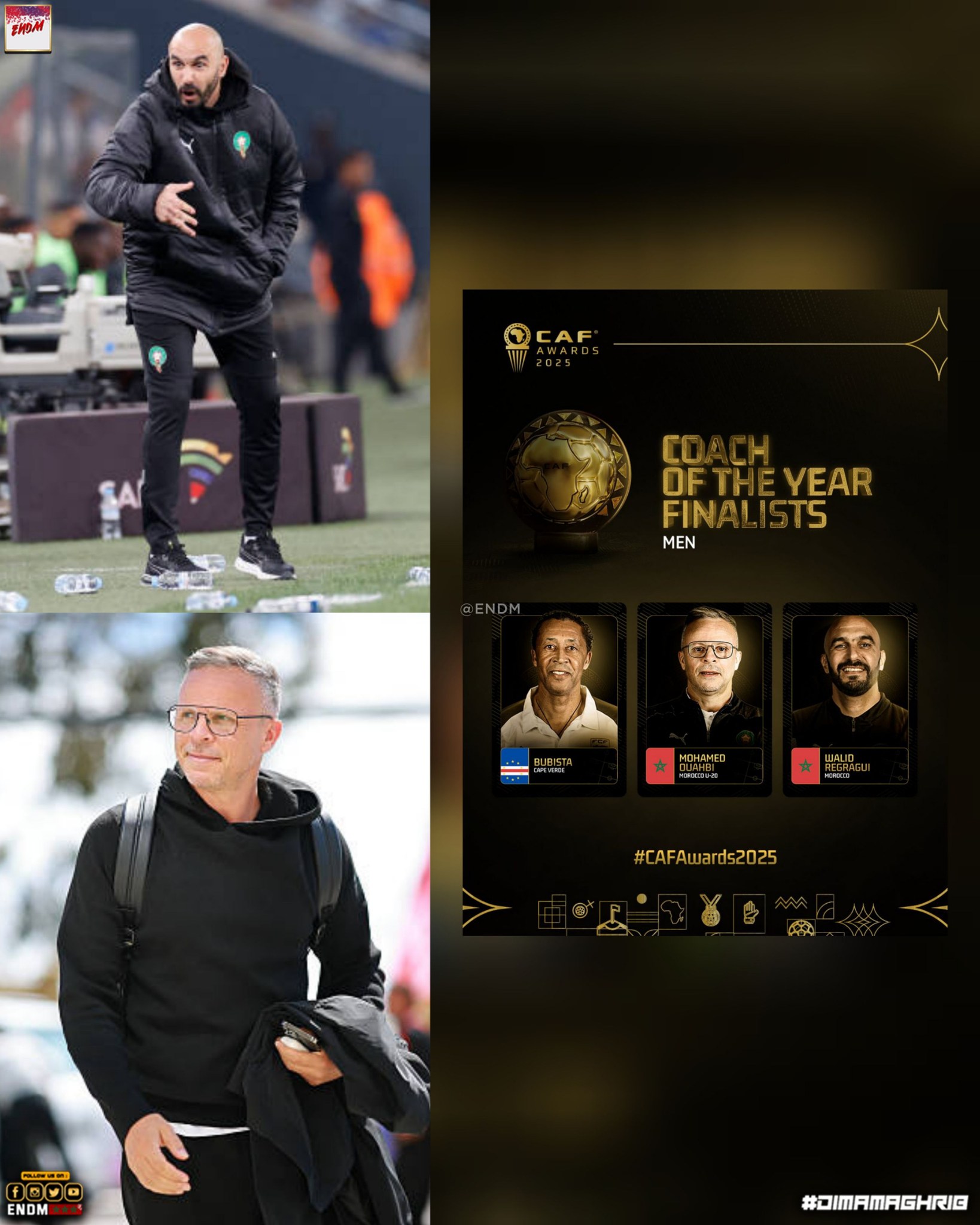 Moroccan - محمد وهبي، مدرب المنتخب الوطني المغربي لأقل من 20 سنة، يدخل ...