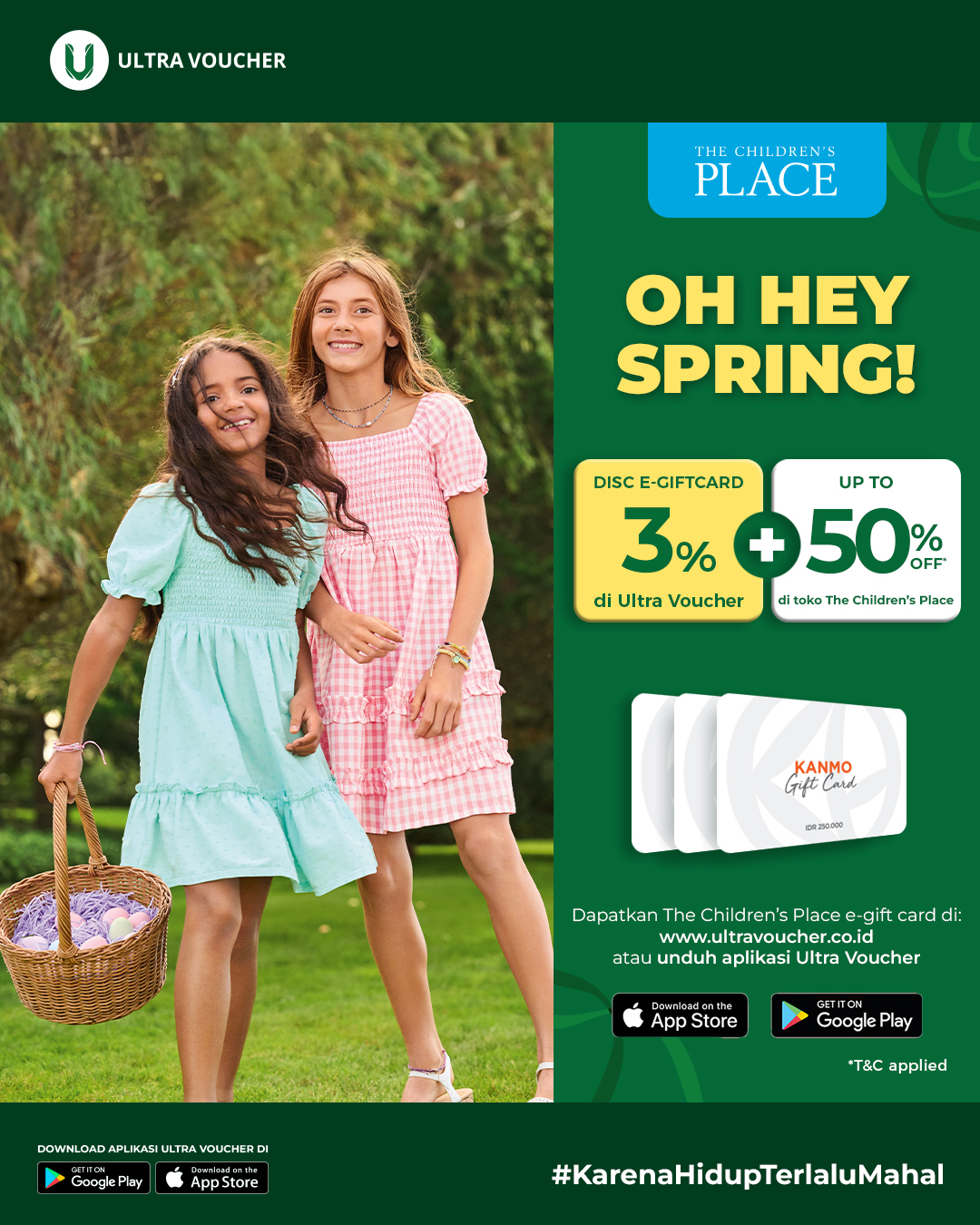 Ultra Voucher - 🌸 OH HEY, SPRING!🌸 Saatnya si kecil... | Facebook