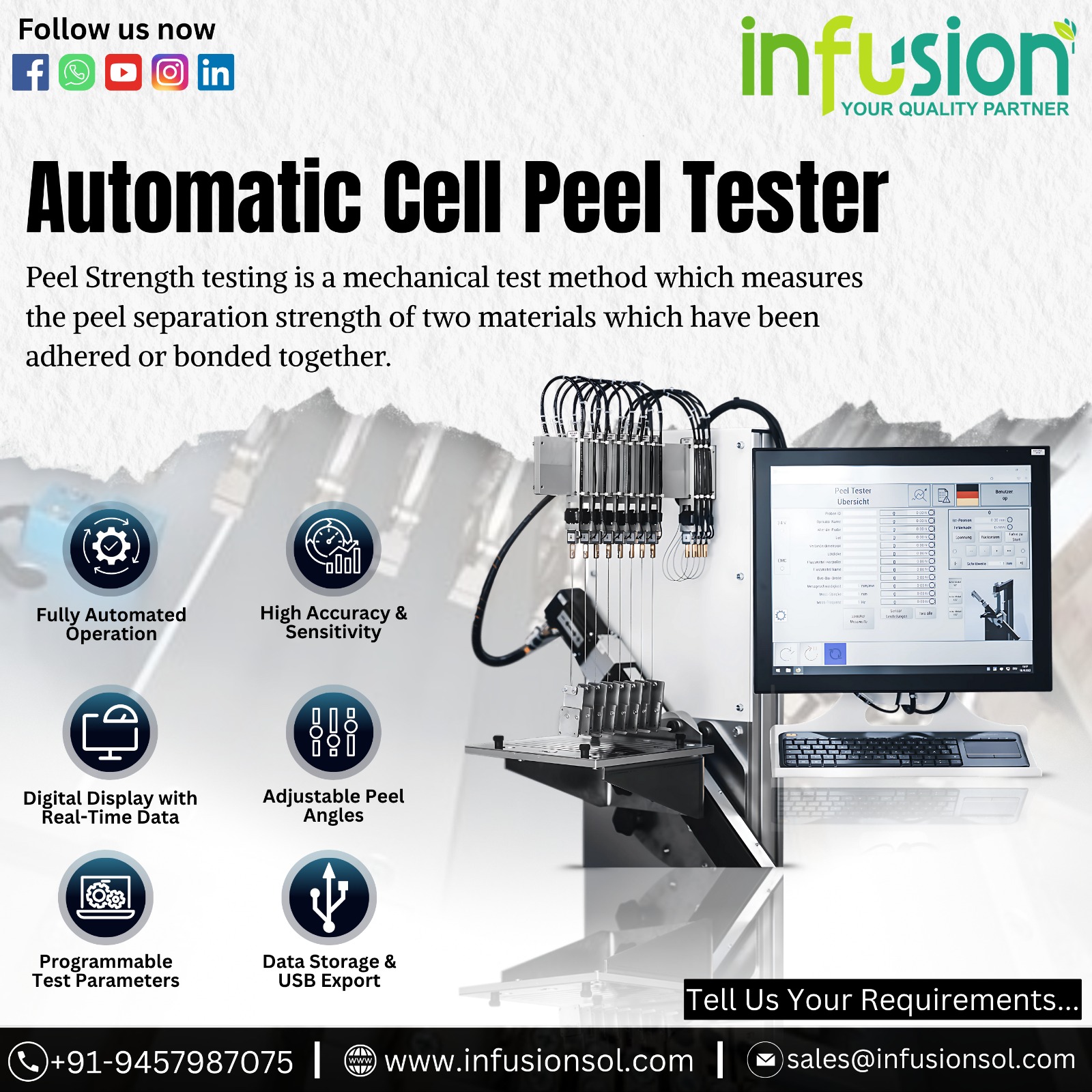 Infusion - 🔬 Infusion – YOUR QUALITY PARTNER Experience precision with ...